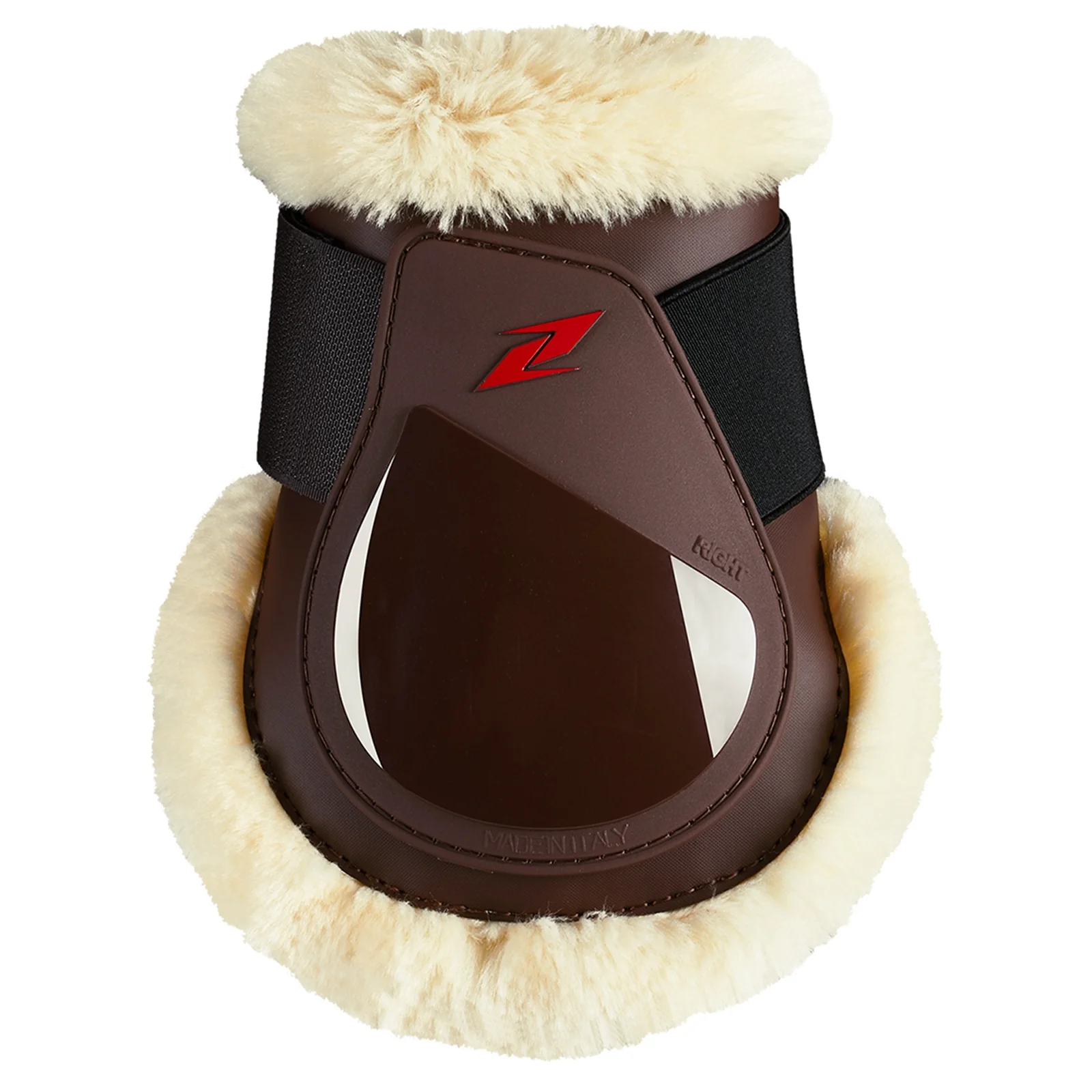 Action Techno-Fur Fetlock Boots Brown M
