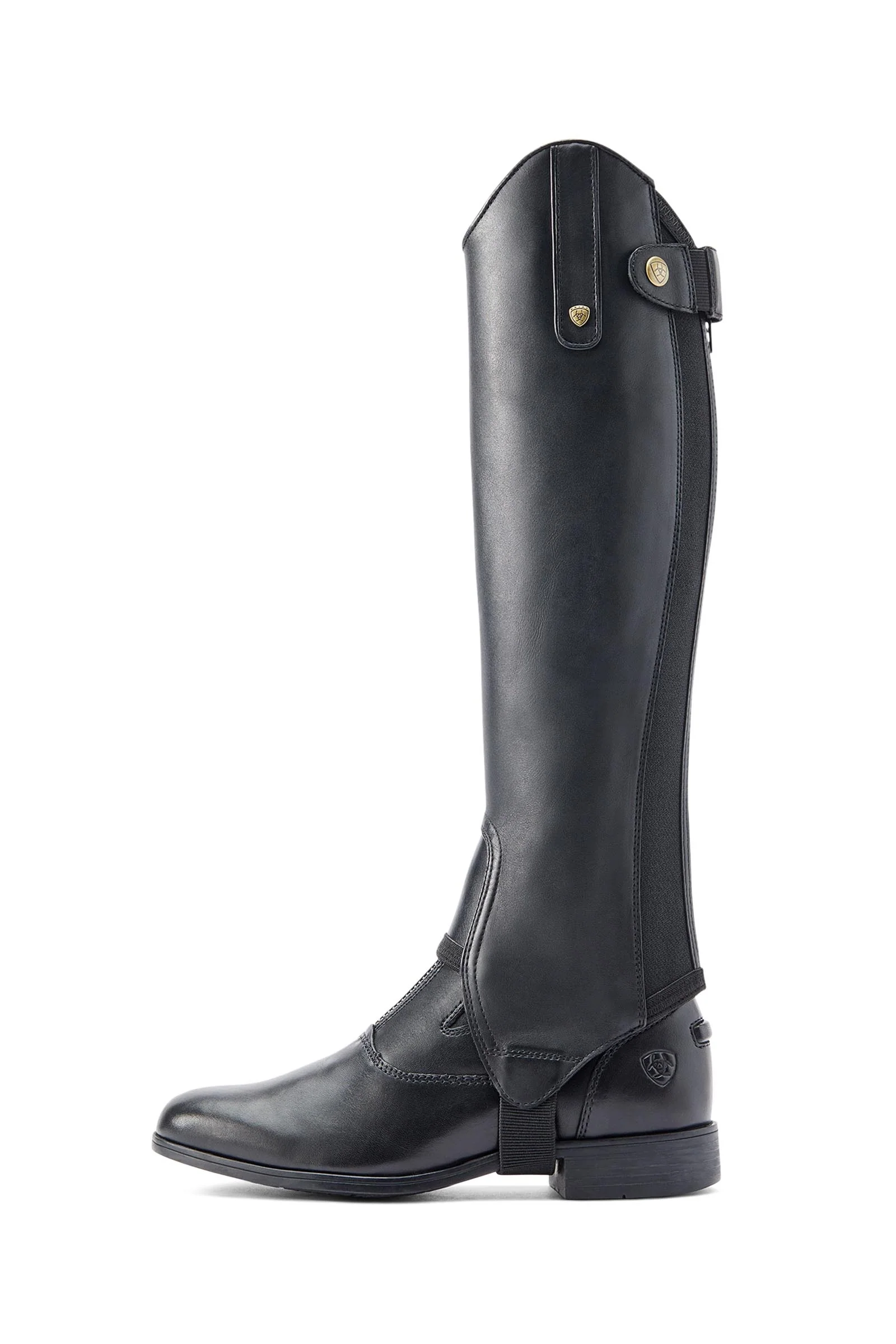 Adults Heritage Contour Half Chaps Black L
