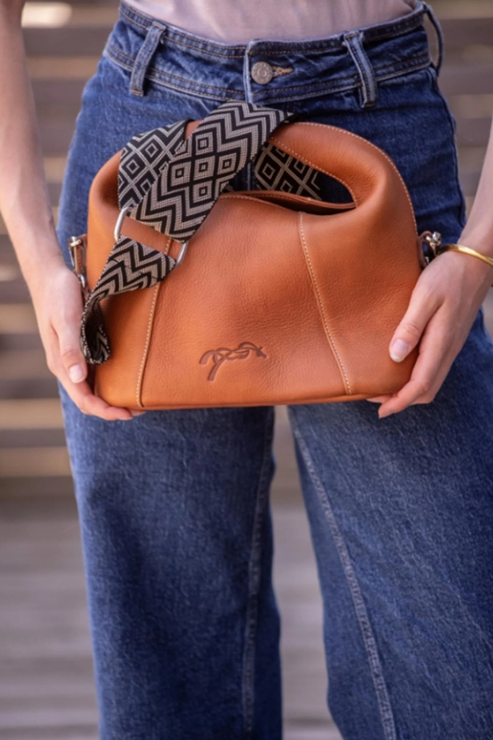 Agathe Purse Cognac One Size