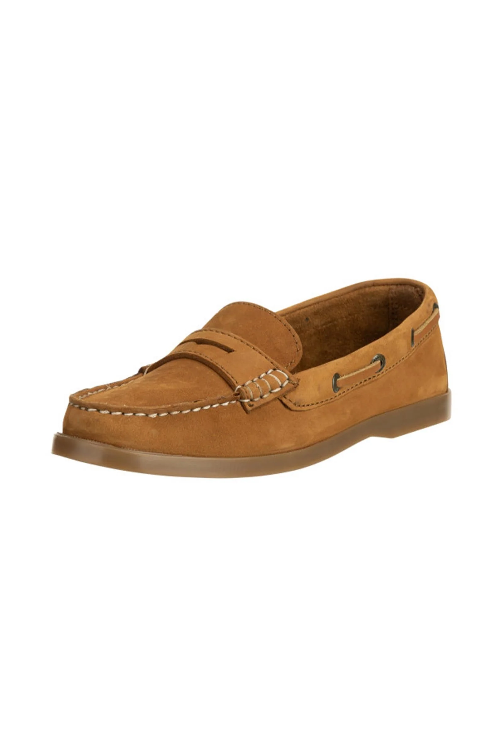 Amalfi Slip-On Boat Shoe Cognac 8