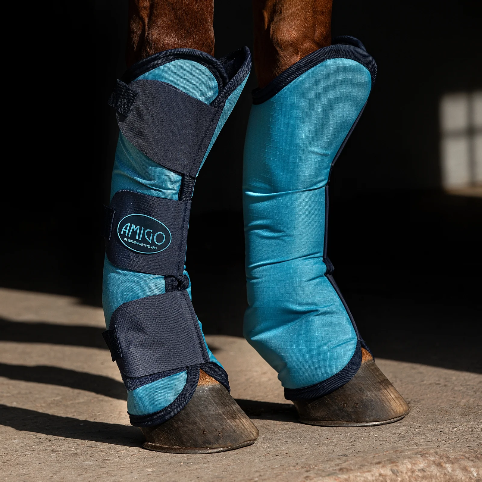 Amigo Ripstop Travel Boots, Set of 4 Delphinium Blue / Navy P