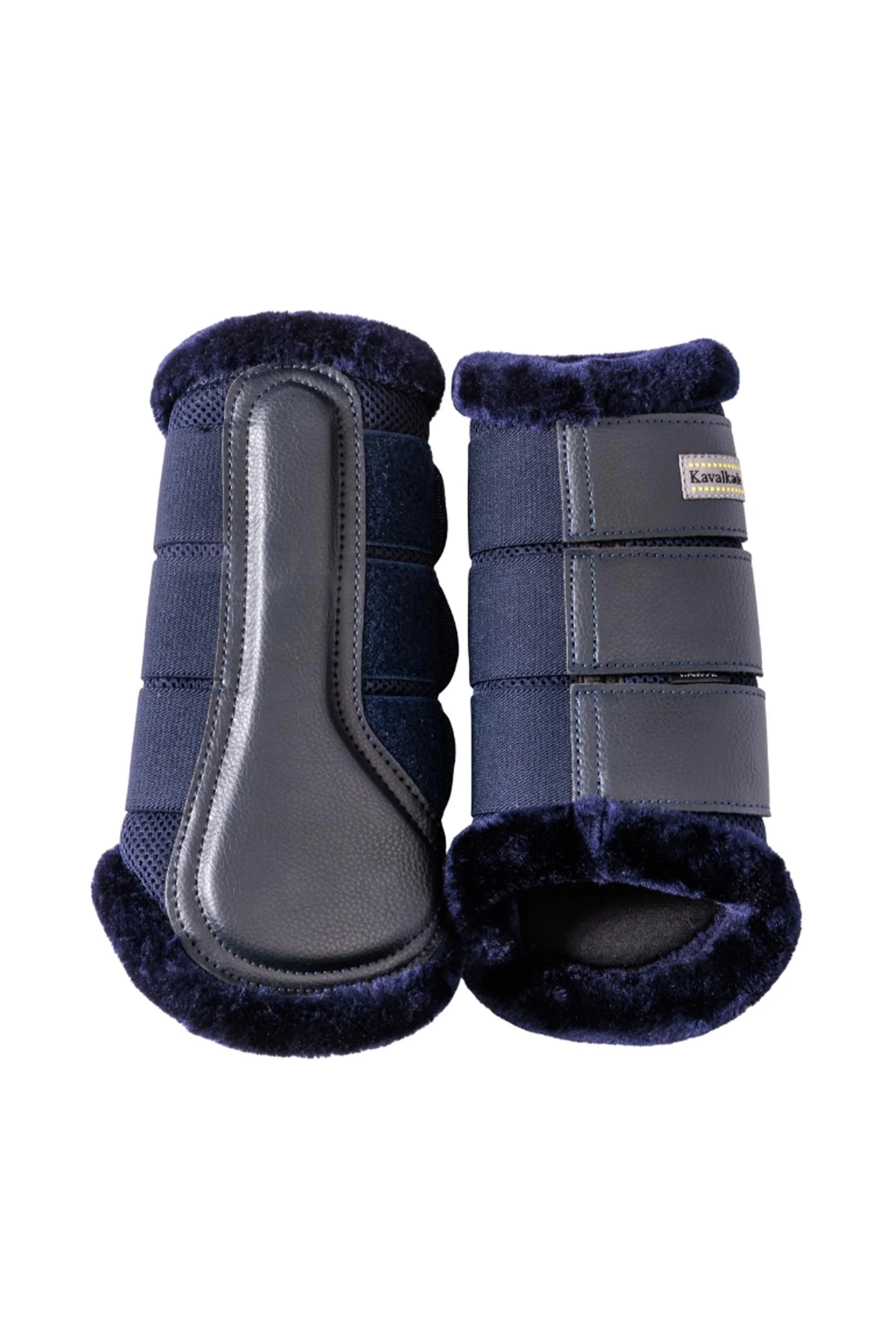 Anatomic Mesh Tendon Boots With Faux Fur Navy/Navy S