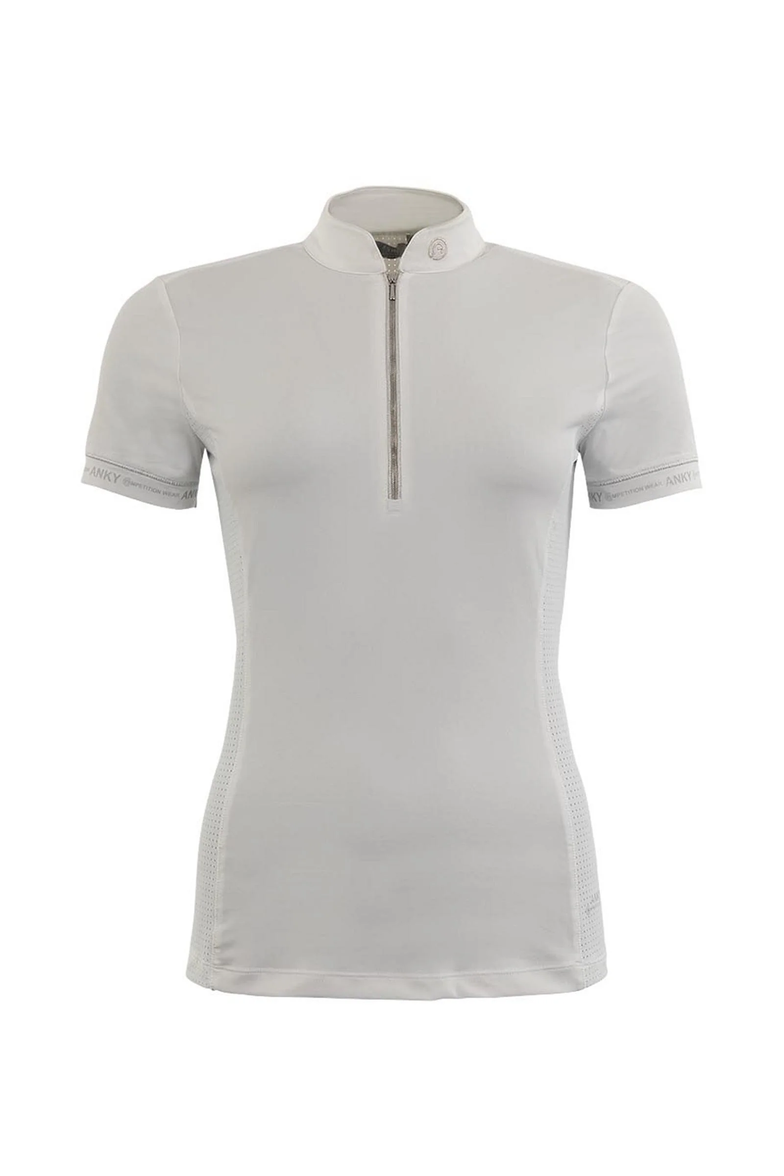 ANKY Competition Textura Women´s Shirt, Short Sleeve White L