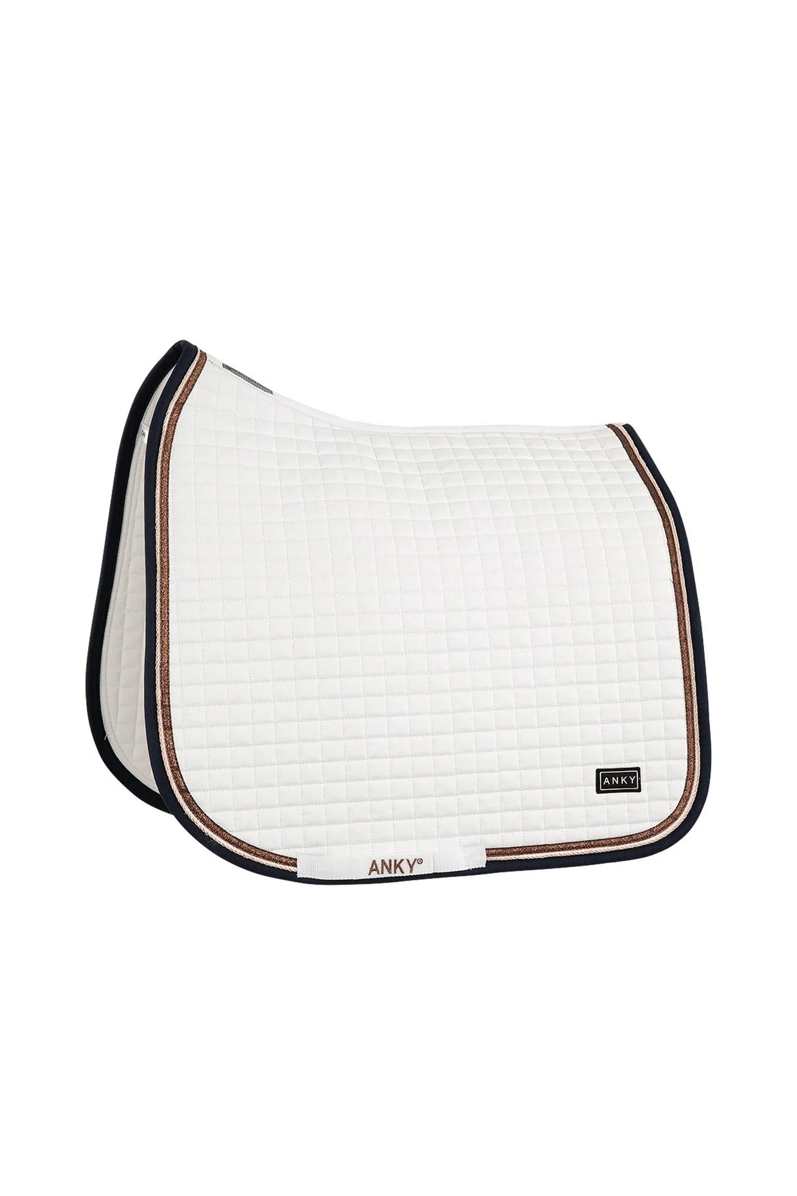 ANKY Cotton Twill Dressage Saddle Pad White F