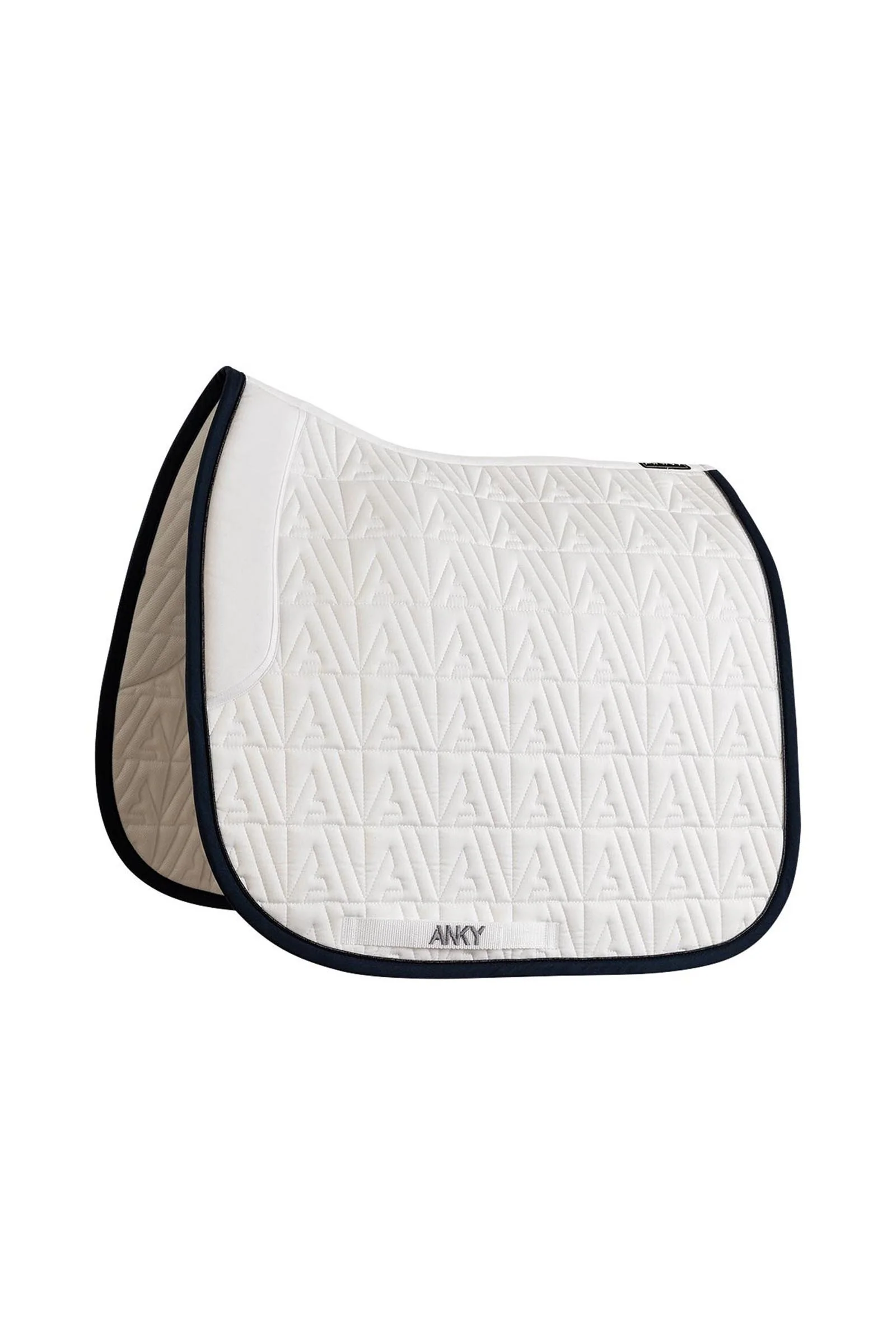 ANKY Dressage Twill Saddle Pad White/Navy F
