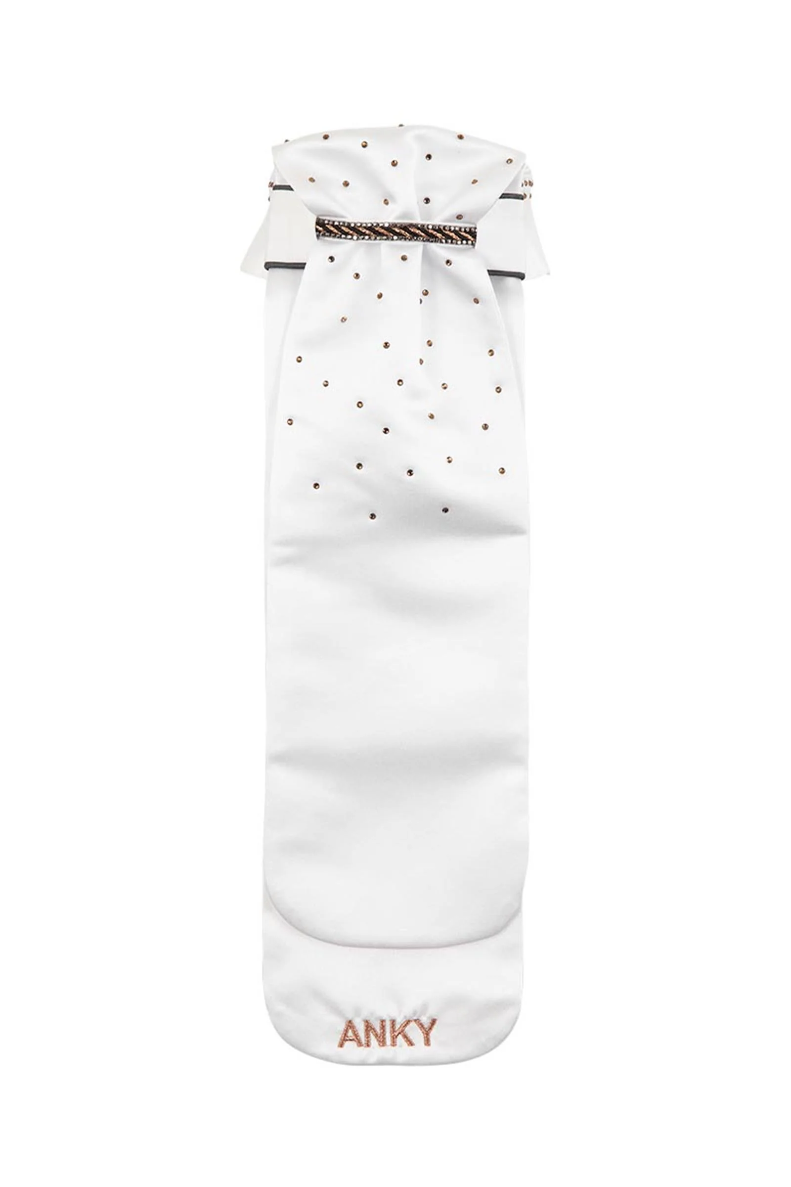 ANKY Stocktie Multi-Fit With Detachable Collar White/Grey M