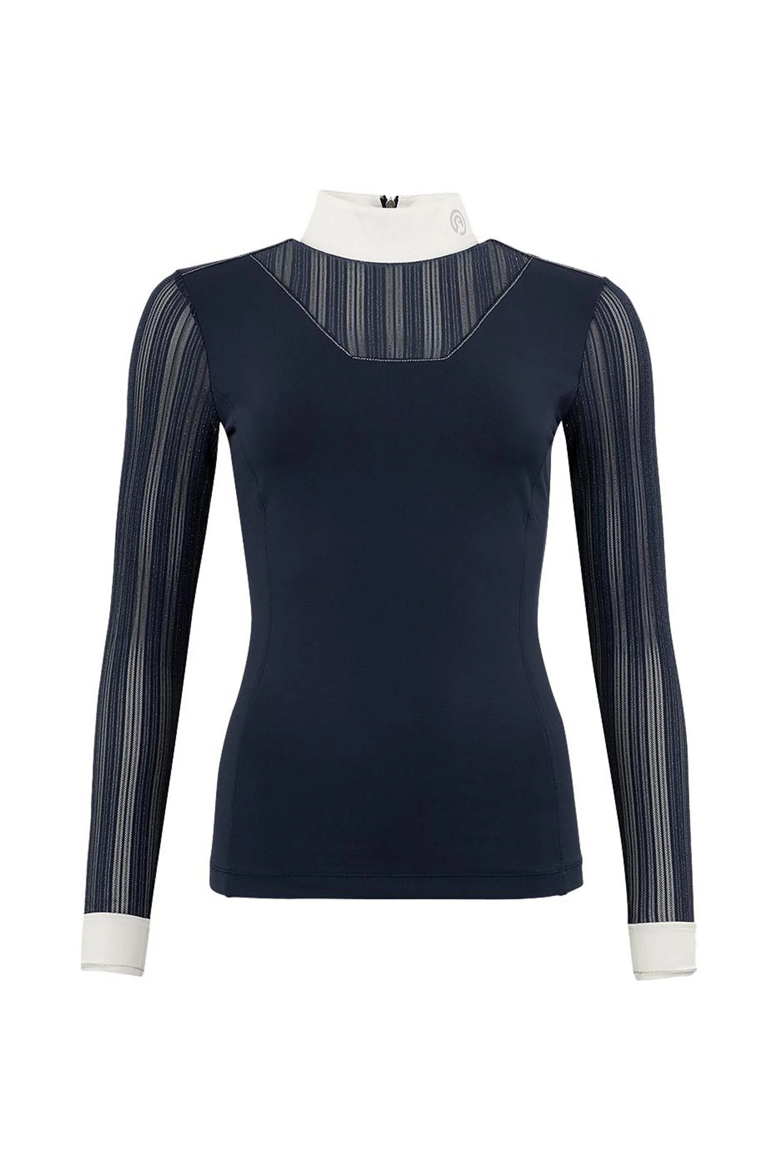 ANKY Woman´s Mesh Shirt, Long Sleeve Navy L