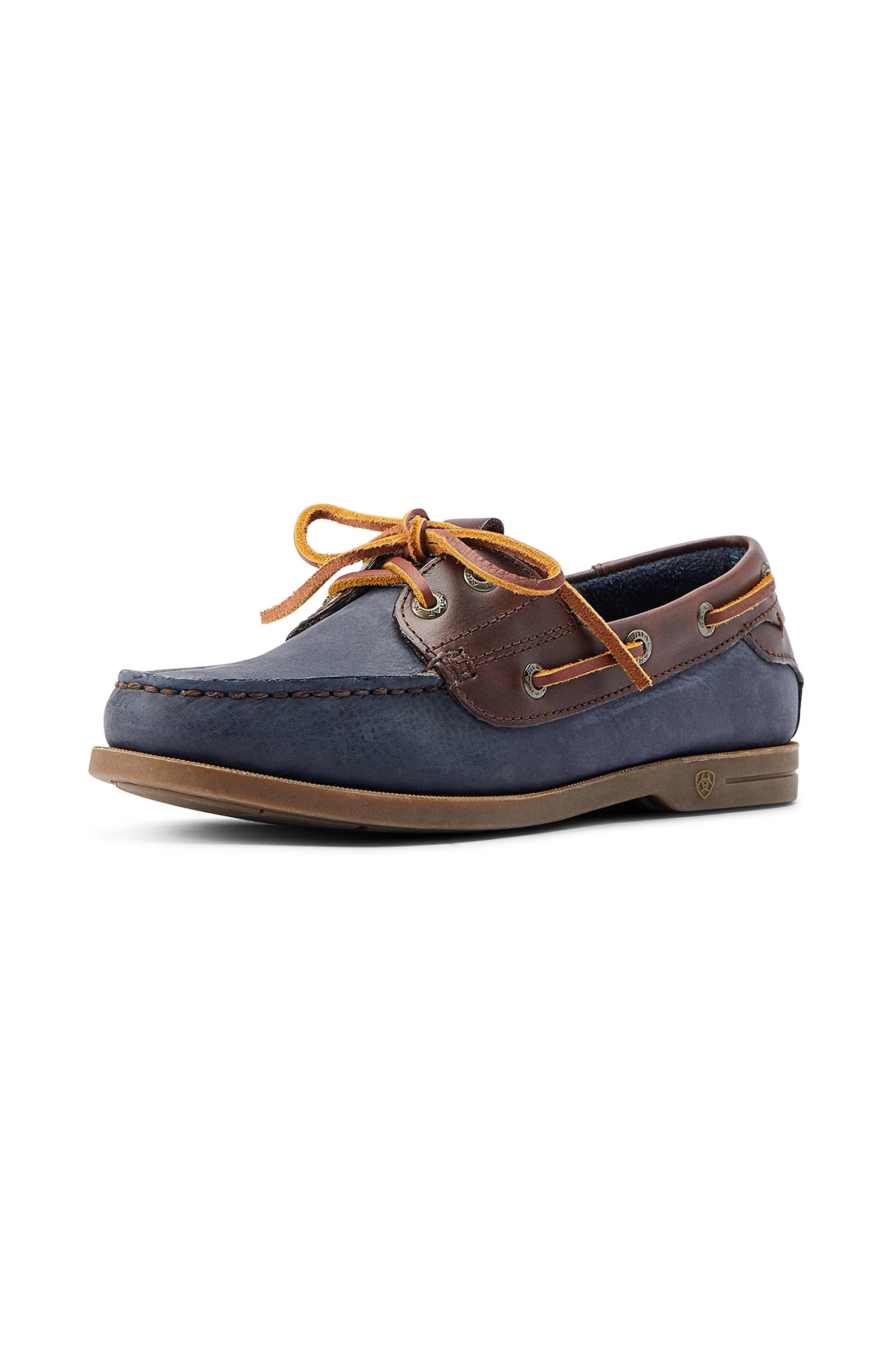 Antigua Women´s Boat Shoes Dark blue/ Chocolate Brown 4,5