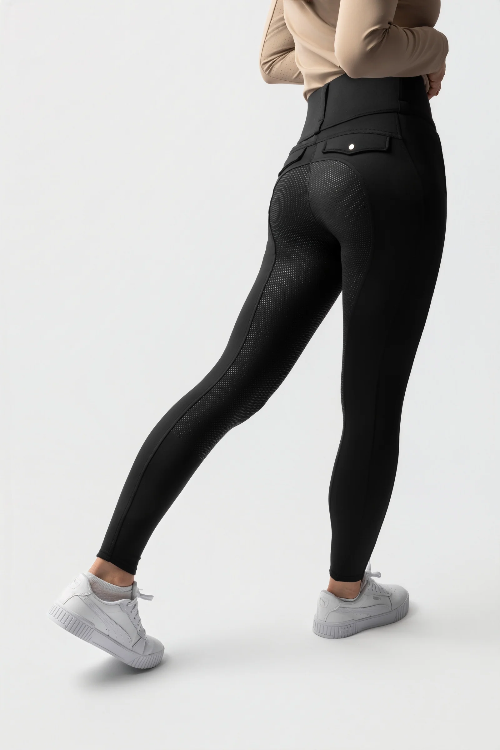 Anya Women´s Fullgrip Hybrid Thermotights Black 4