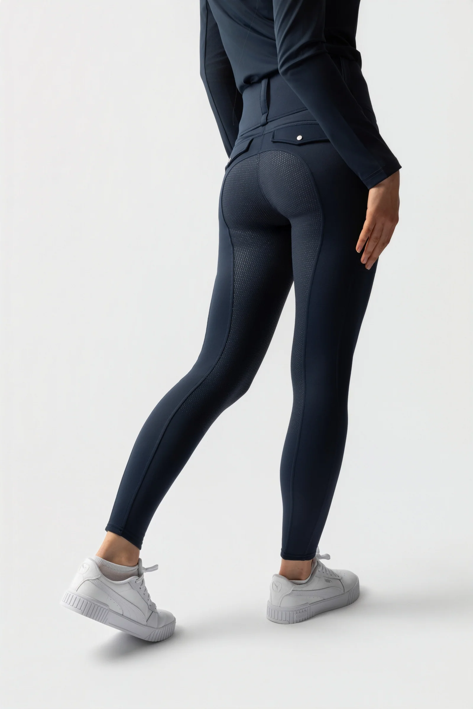 Anya Women´s Fullgrip Hybrid Thermotights Blueberry 12