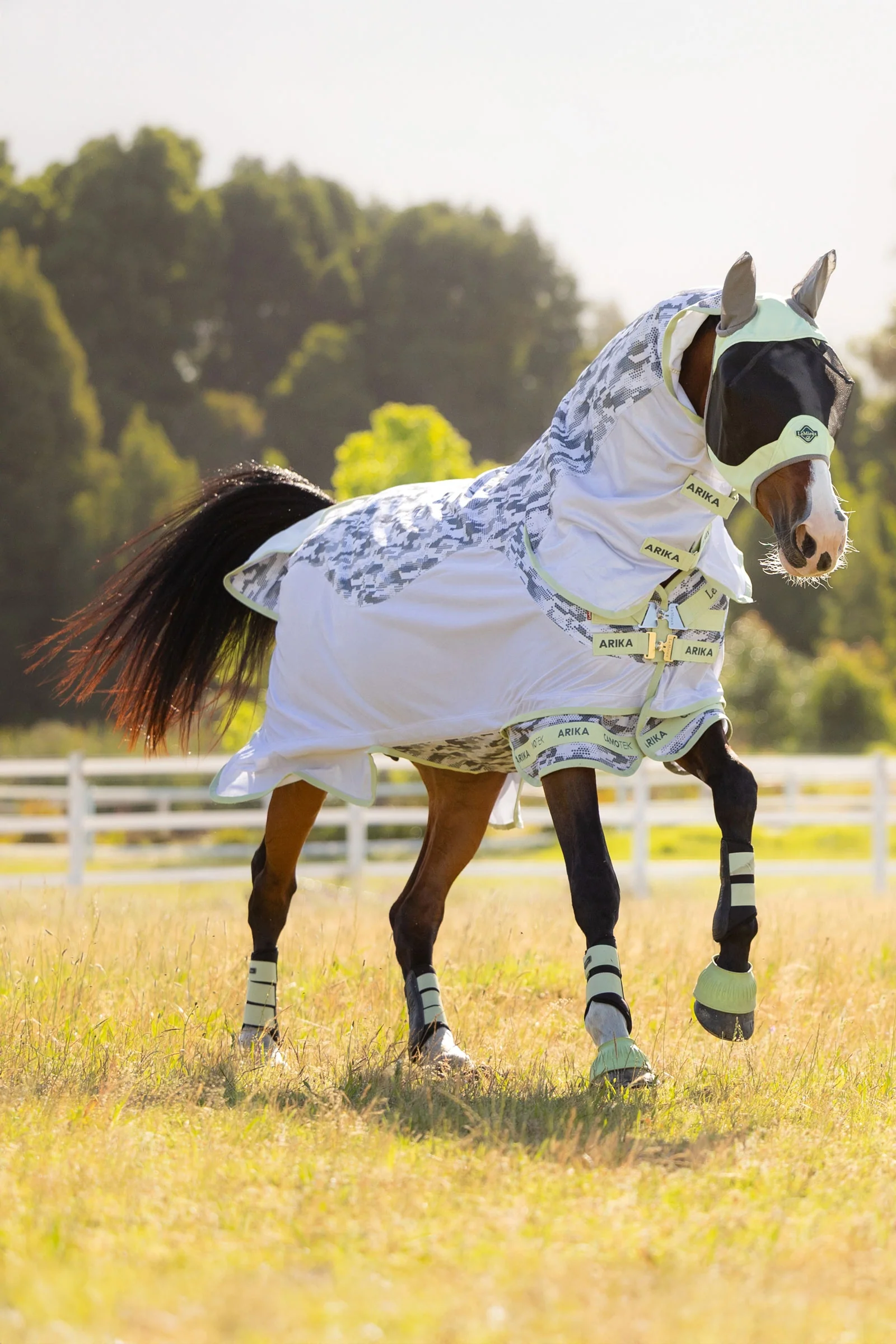 Arika Camo-Tek Fly Rug Macaron 140