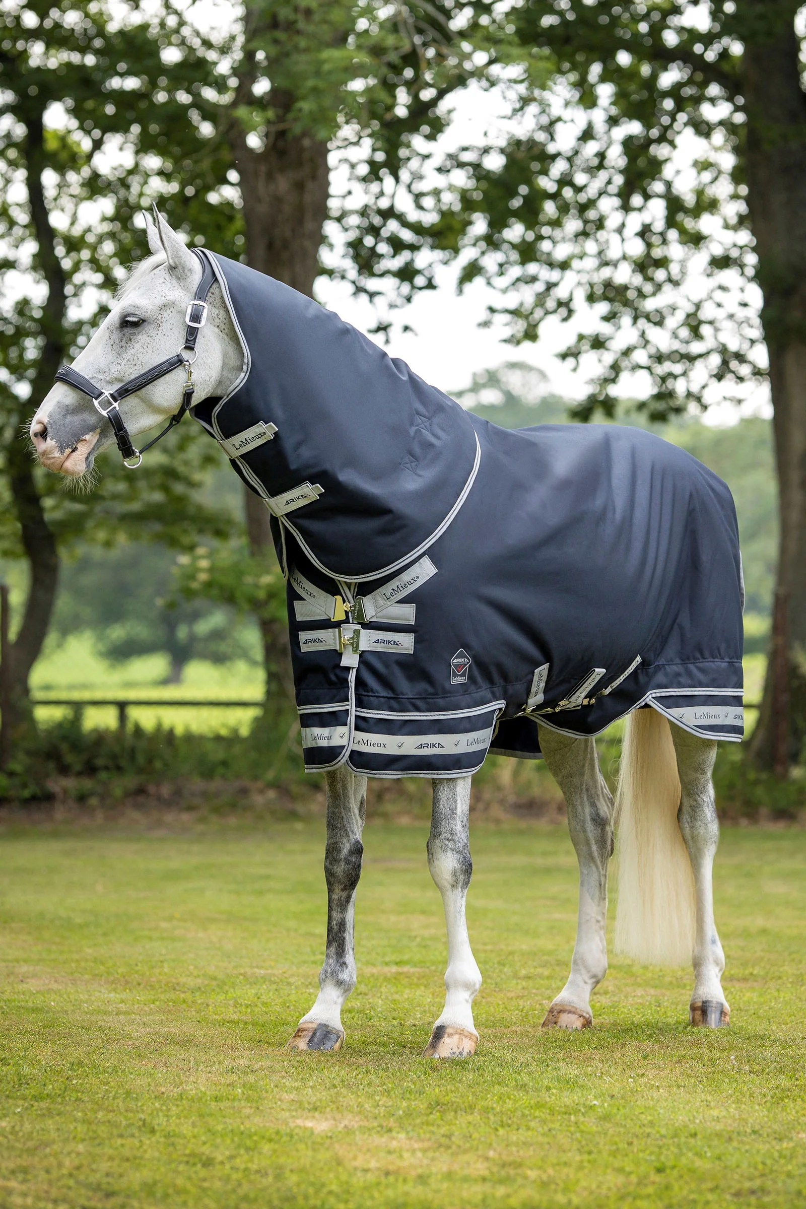 Arika Featherweight Turnout Rug, 0 g Navy 110