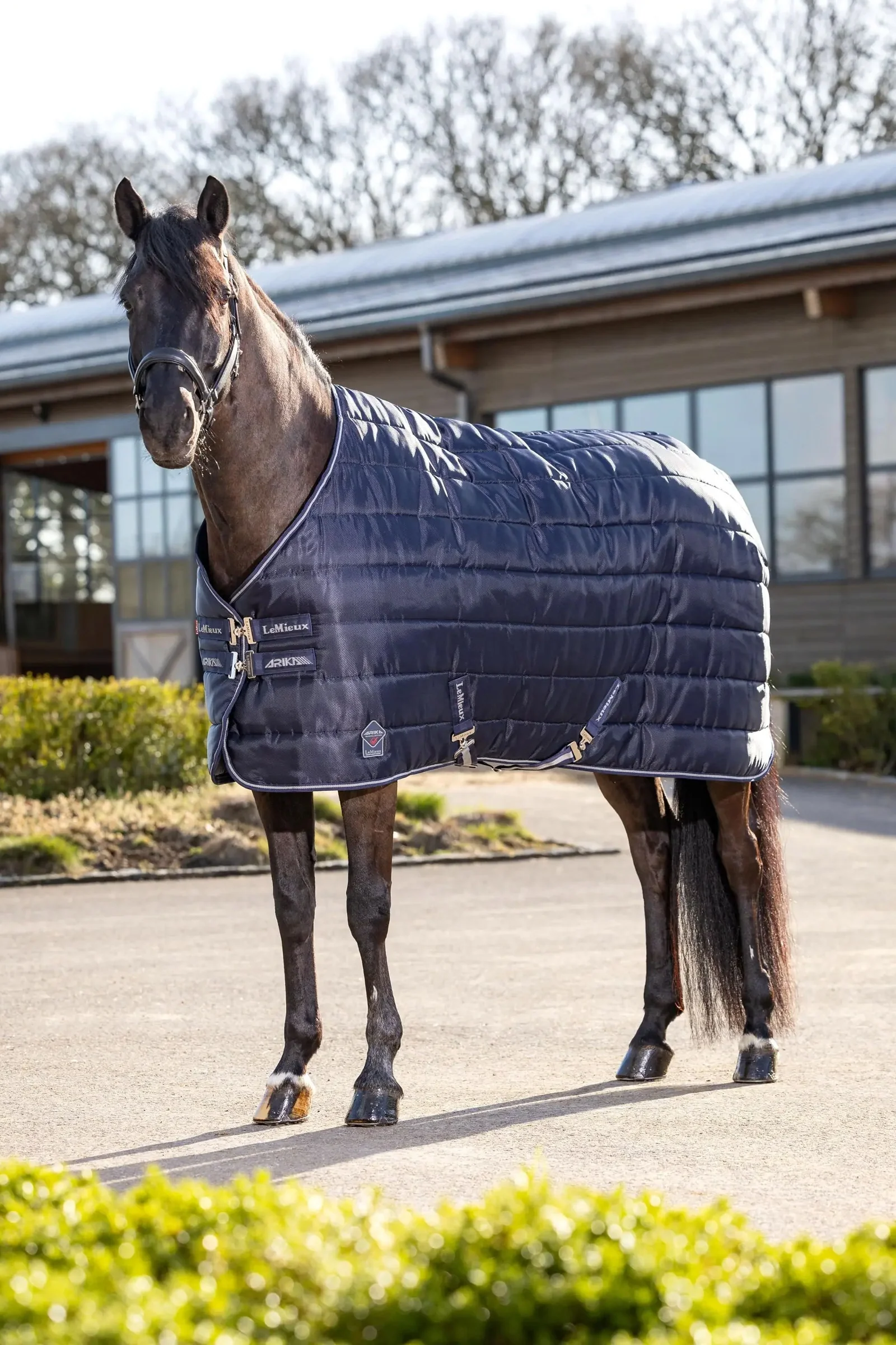 Arika Stable-Tek Stable Rug, 200 g Navy 120