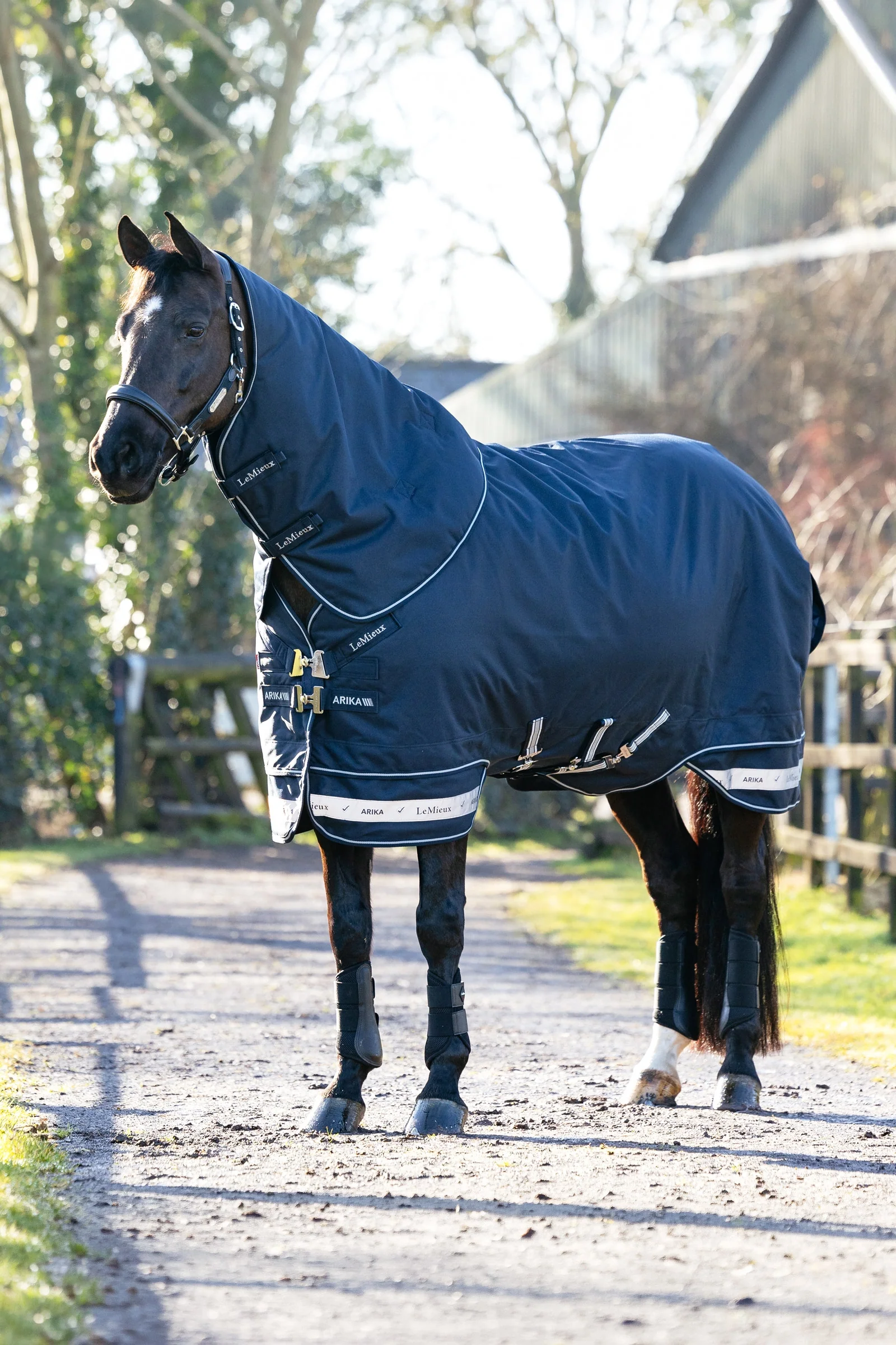 Arika Storm-Tek Turnout Rug, 350 g Navy 95