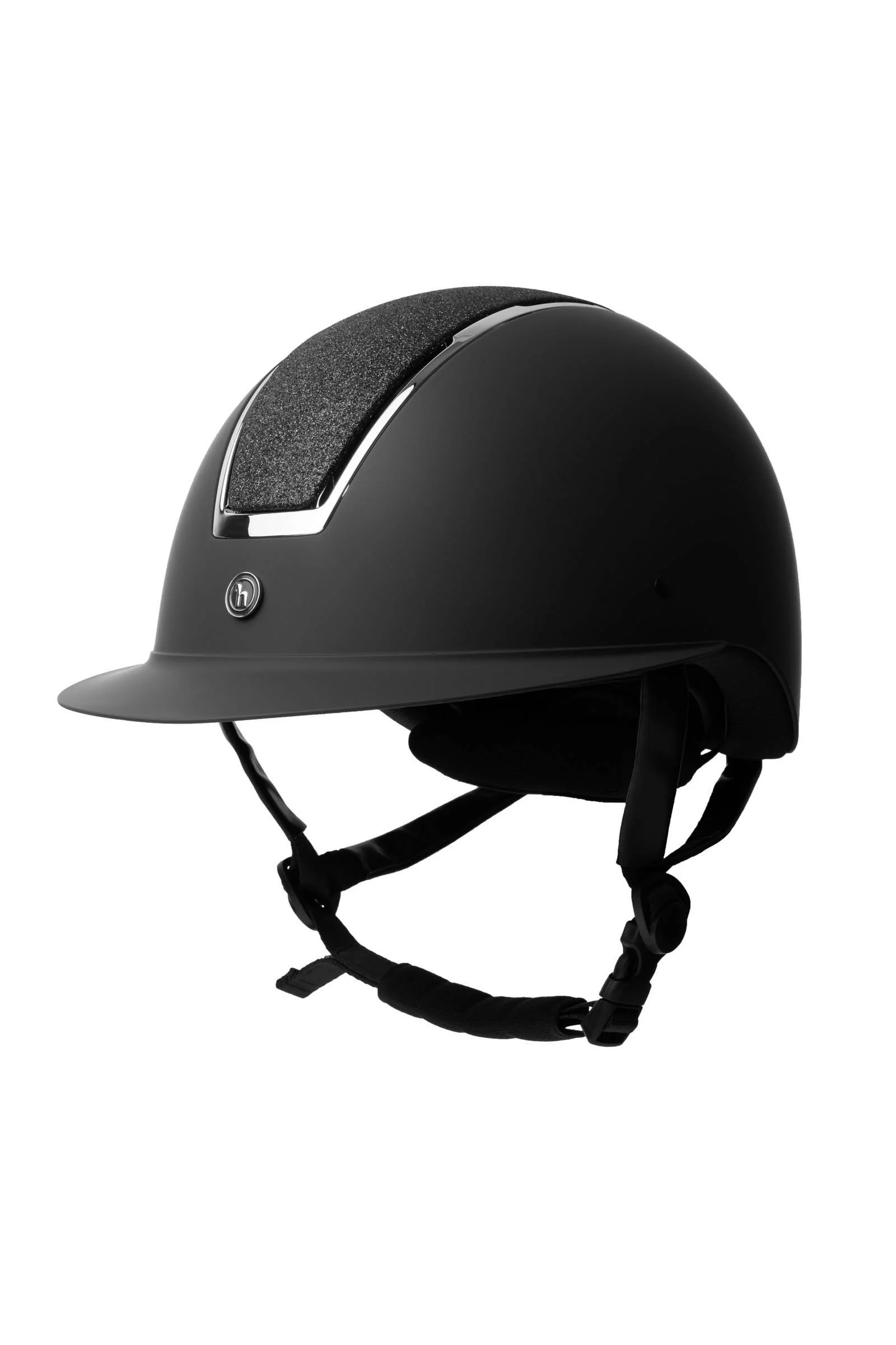 AURORA Riding Helmet Black/Black 52-54