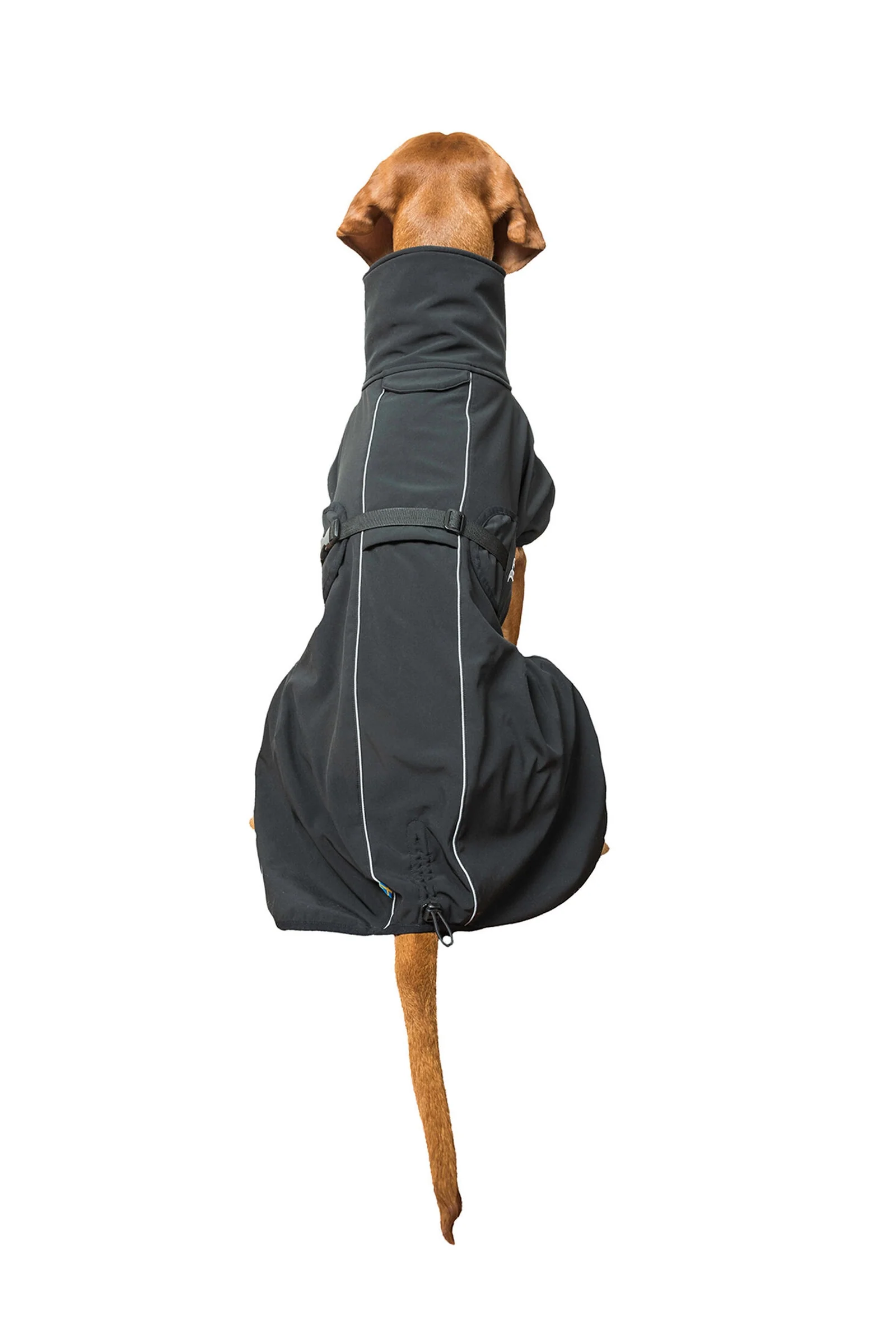 Bark All-Round Dog Coat, 70-80cm Black 80