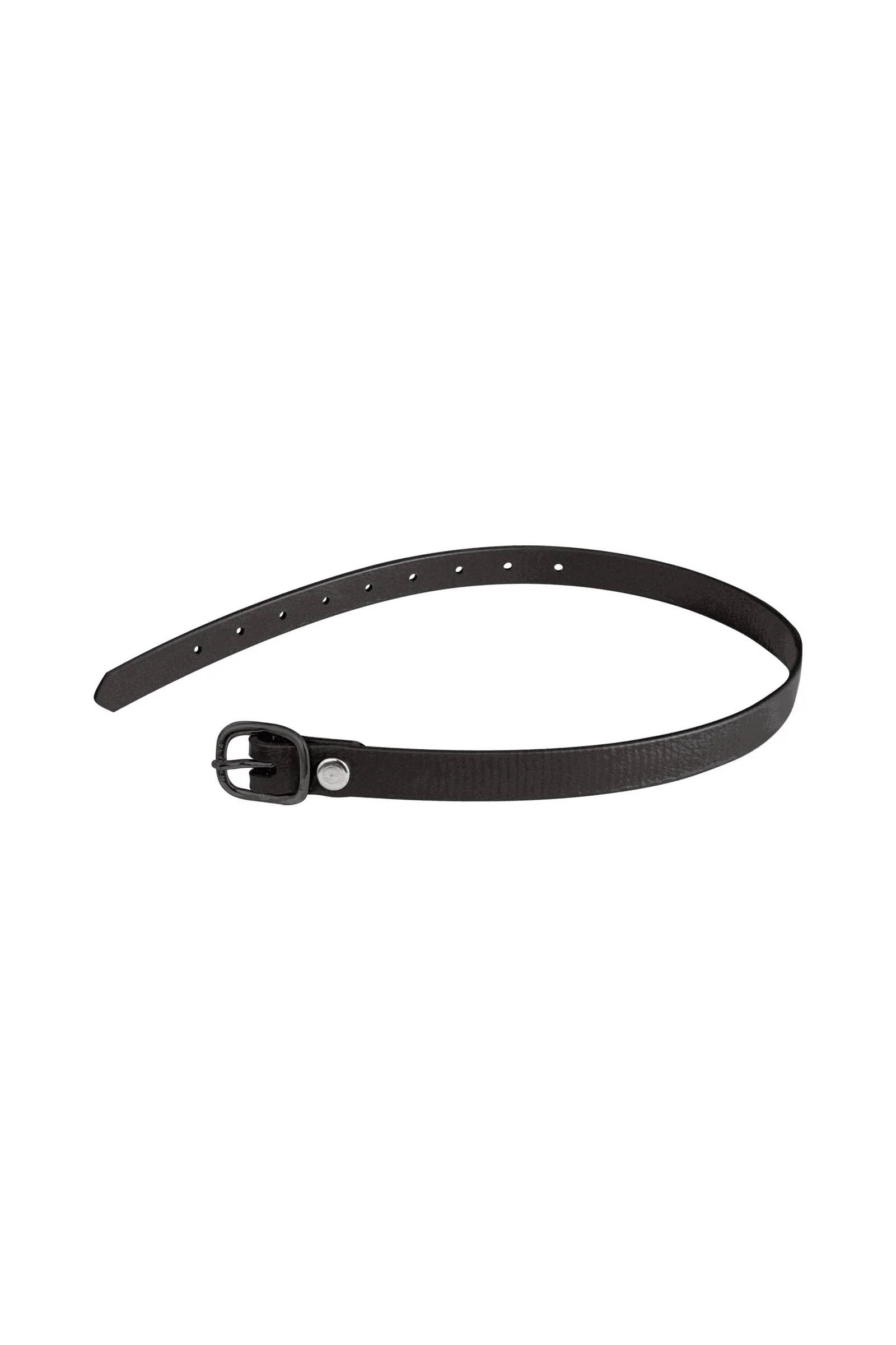 Biothane Spur Straps Black 45 cm