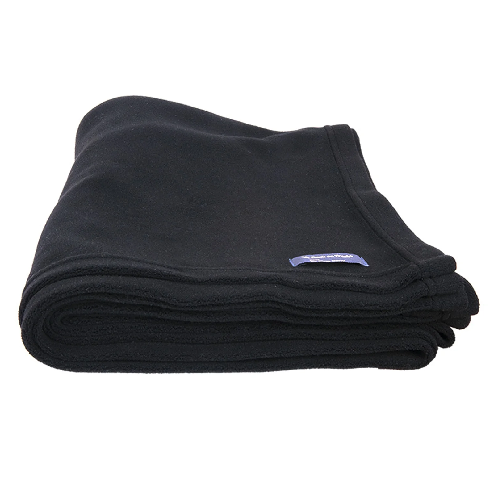Blanket Fleece Black 140-x-200