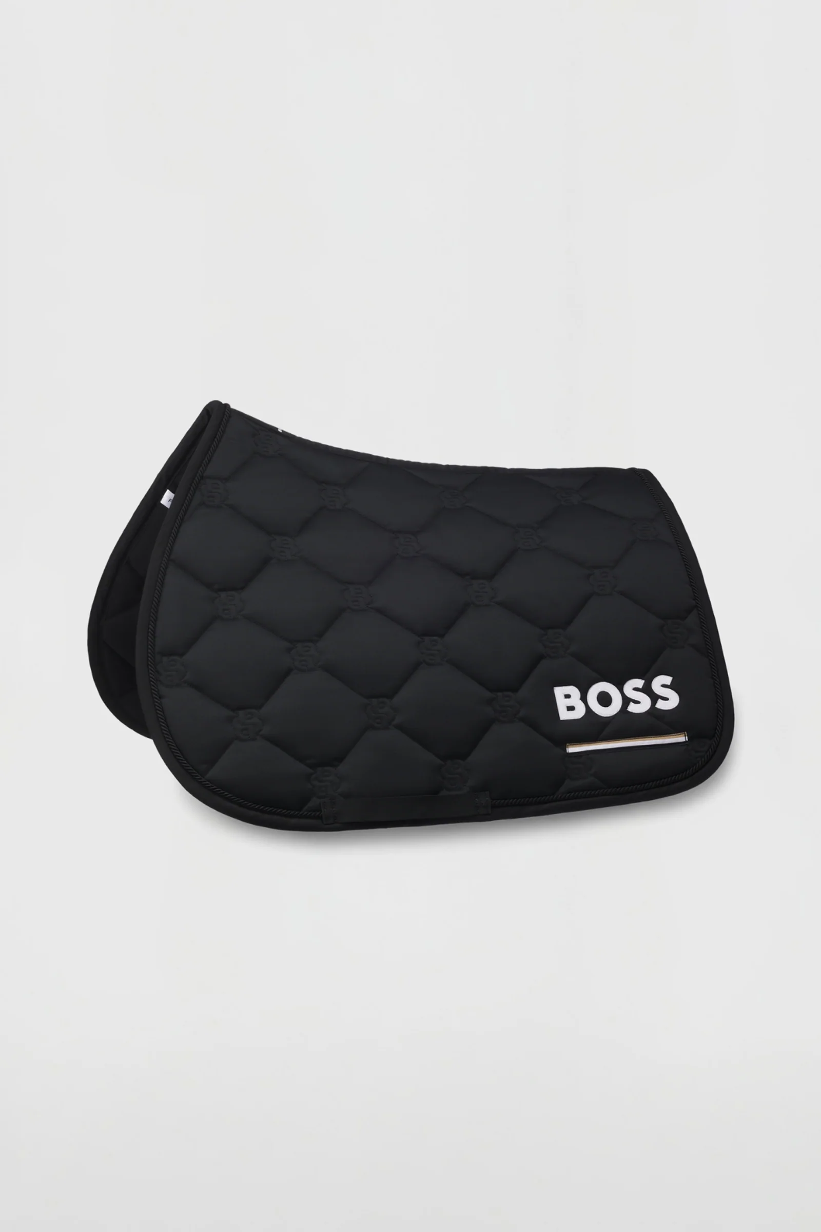 Boss Cheltenham Jump Saddle Pad Tape Black One Size