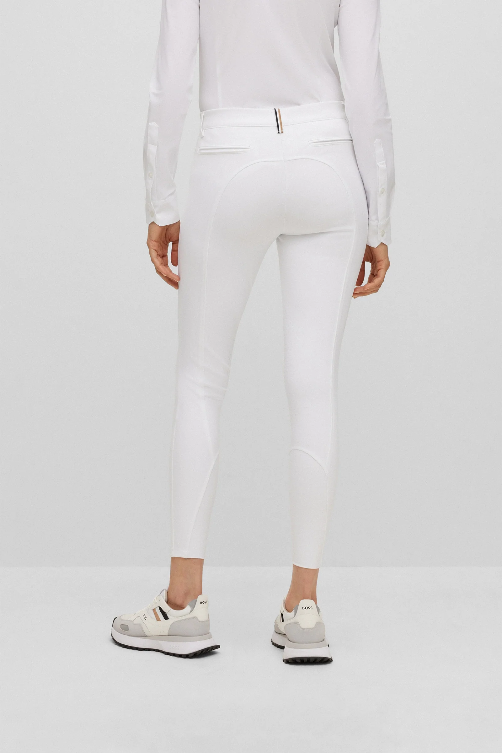 Boss Hazel Women's Knee Grip Breeches White M