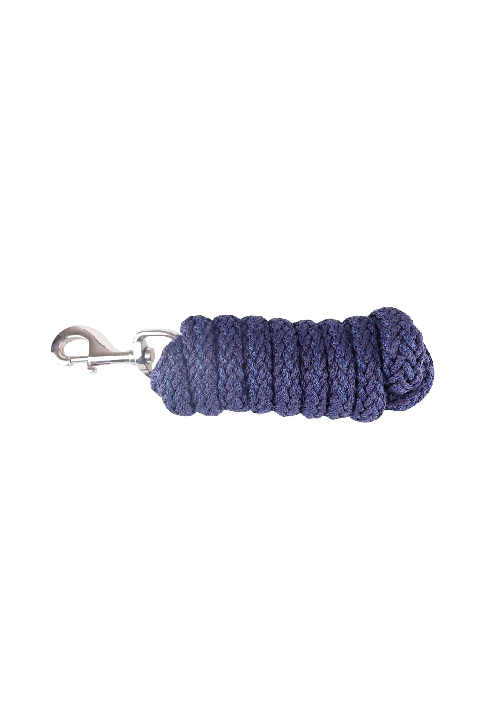 Braided Glitter Lead Rope (2m) With Panic Hook Navy 2