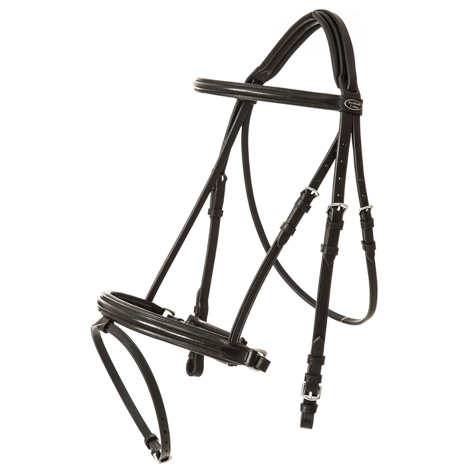 Bridle Ravenna Ecoline, crank noseband Black P