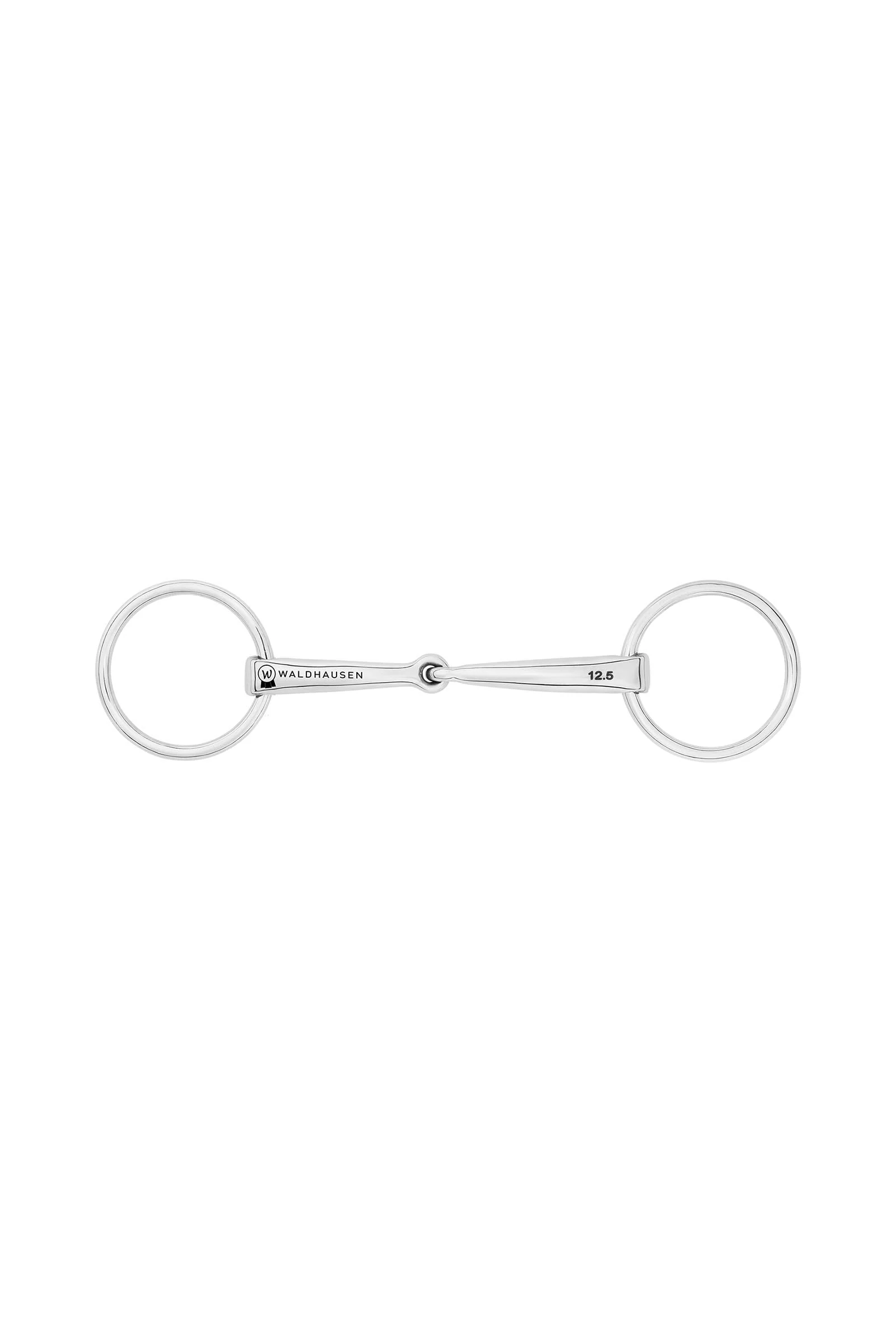 Bridoon, Double Jt., Stainless St., 14 mm No Color 115 mm
