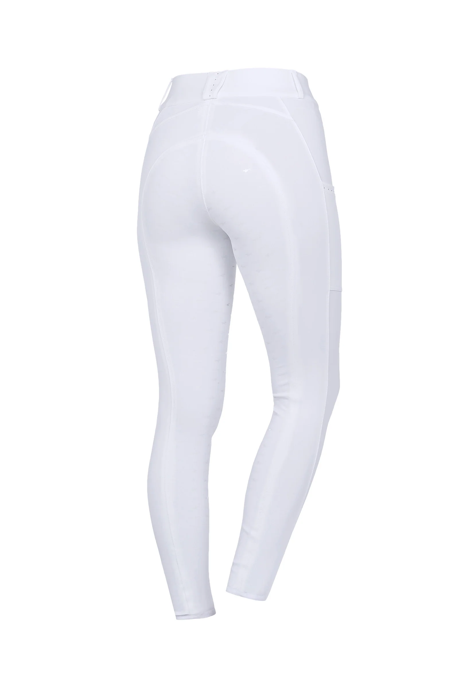 Carla Women's Fullseat Riding Breeches White 4 Regular