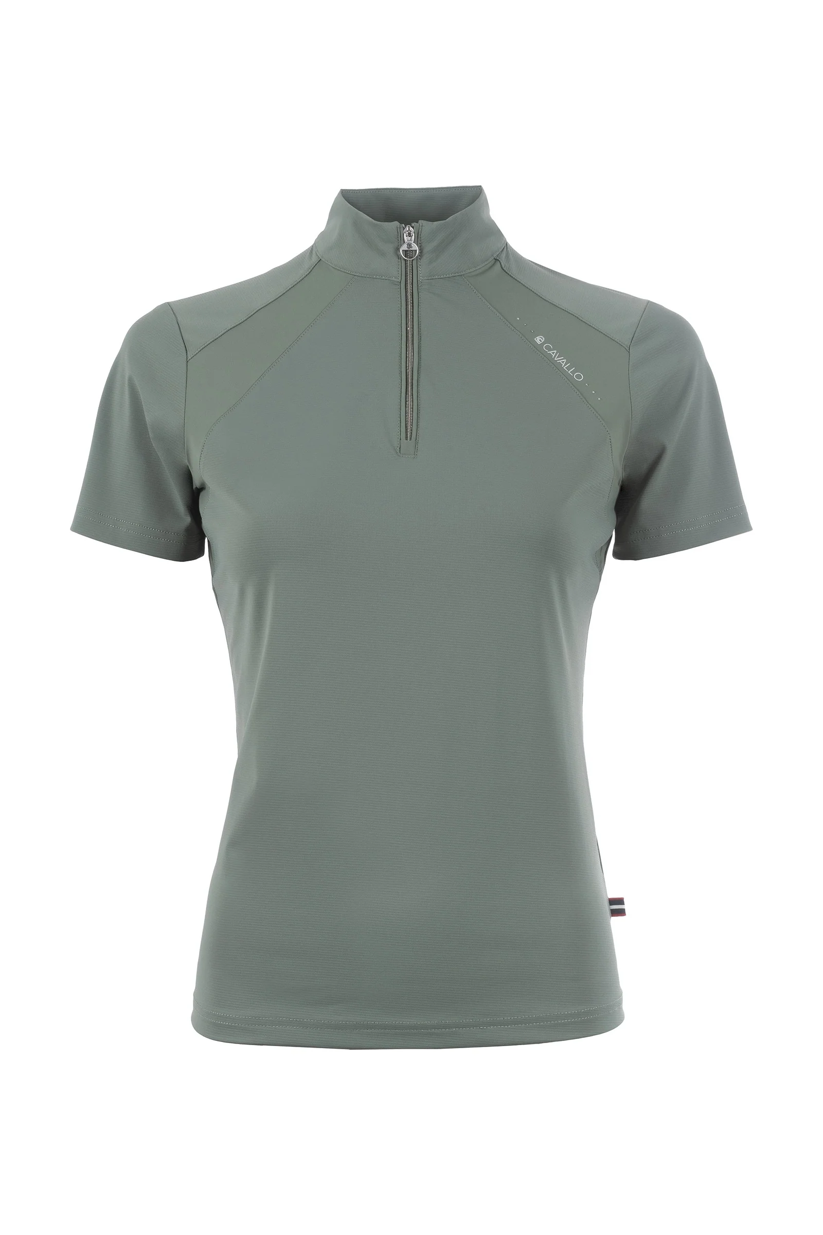 CAVAL Functional Shirt With Half Zip English Ivy 8