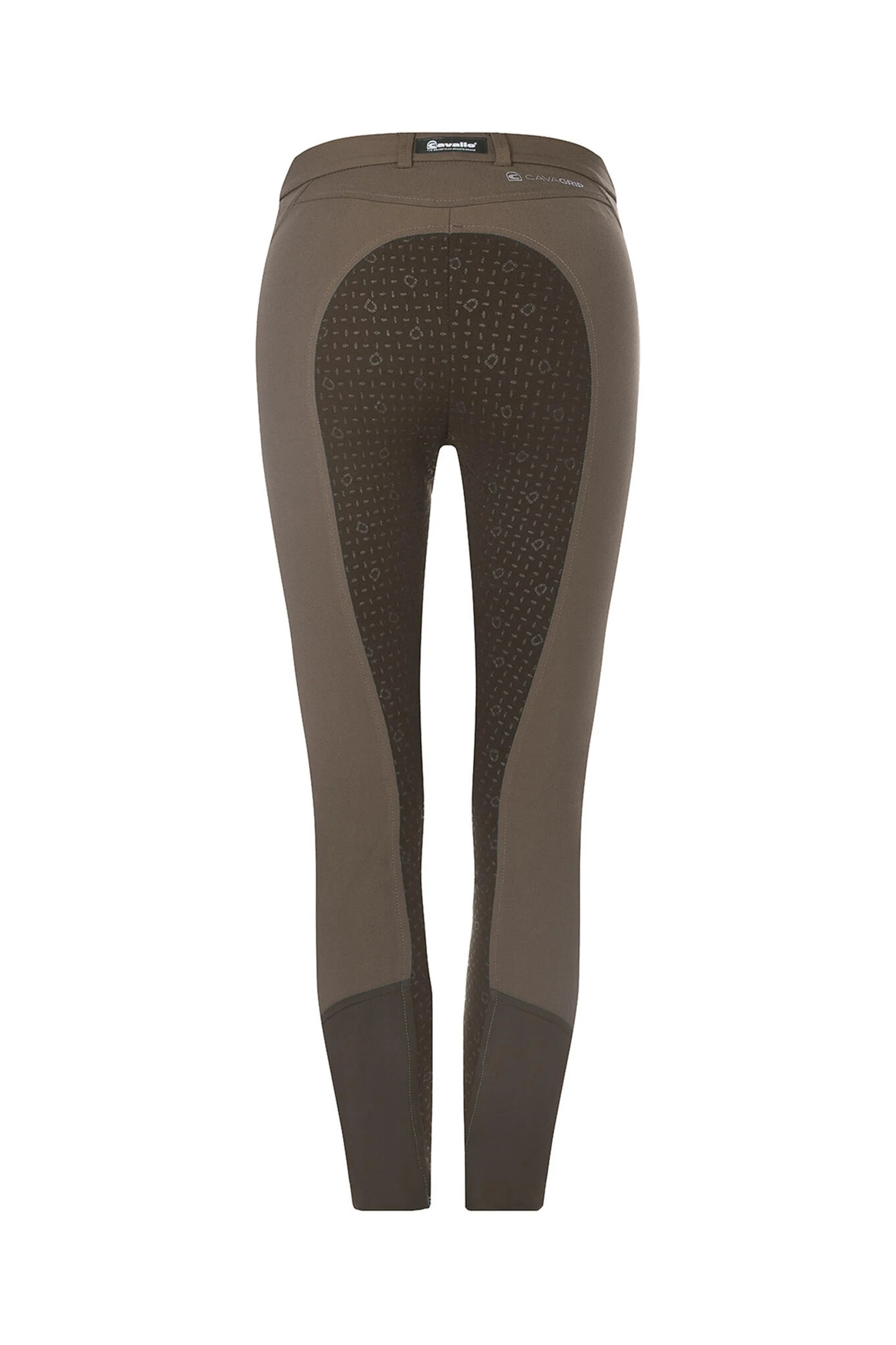 CAVALCAJA Grip Women's Full Seat Breeches Porcini Brown/ Espresso Dark Brown 6