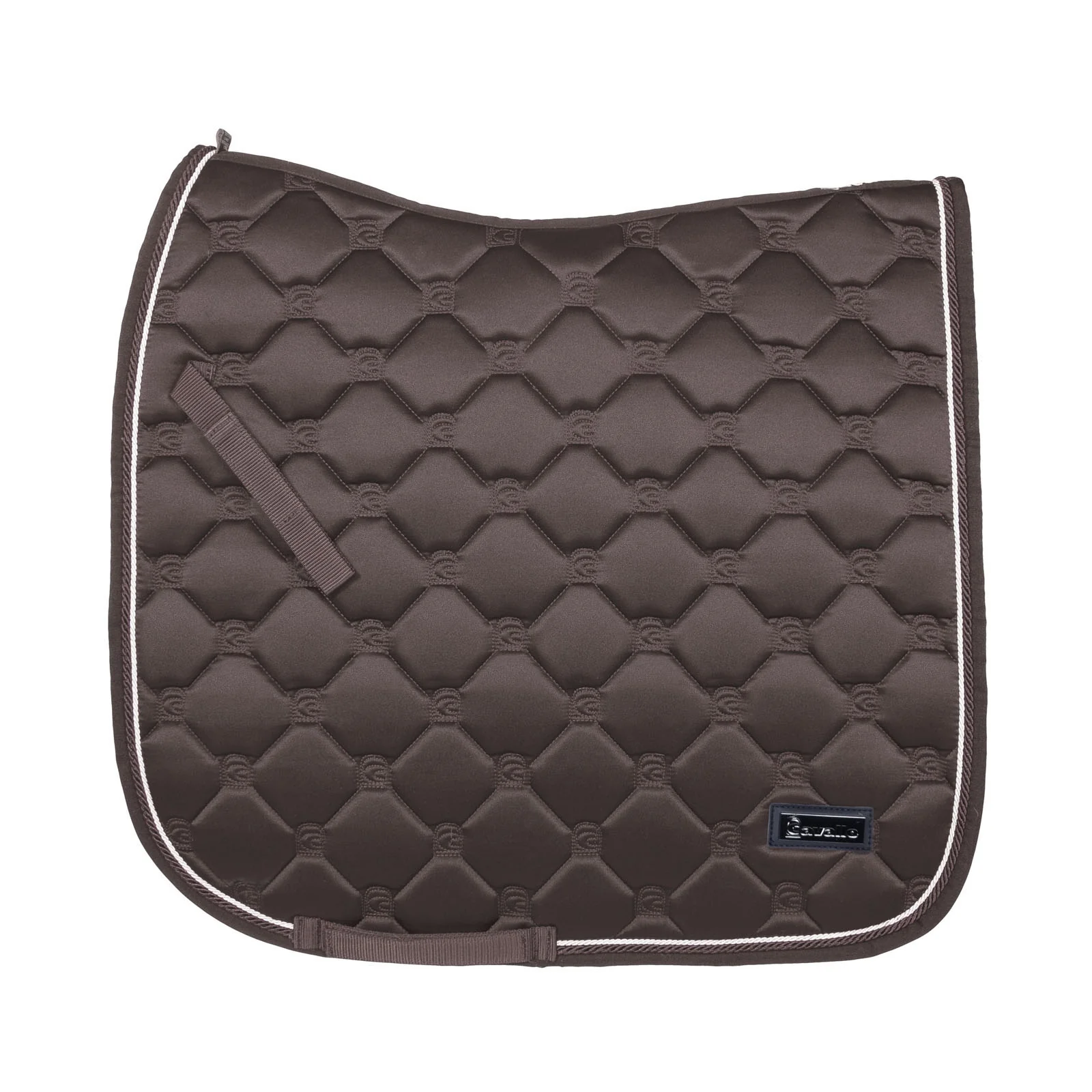 CAVALHANAYA Dressage Saddle Pad Nougat Brown P