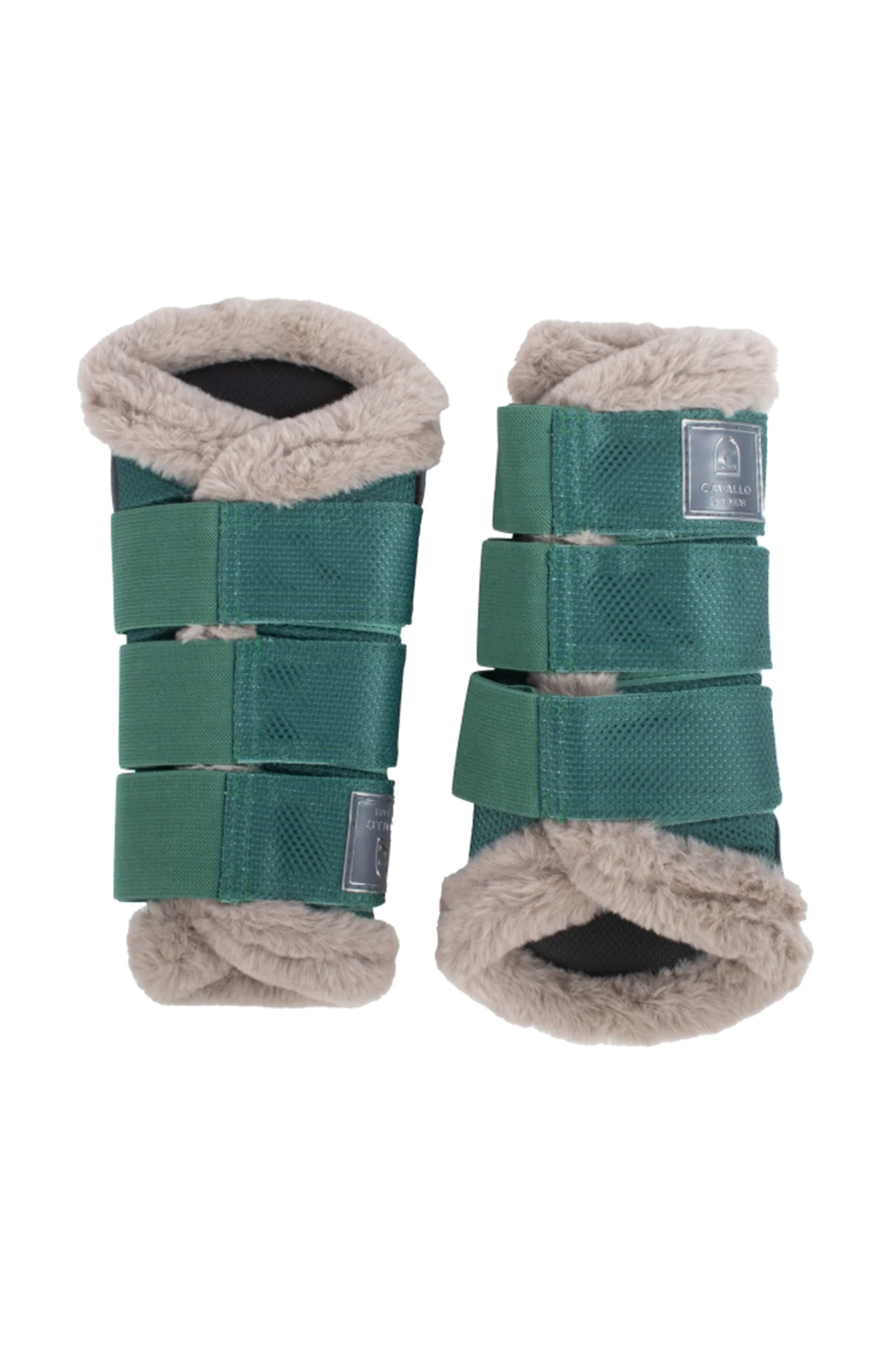 CAVALJOCA Brushing Boots Silver Sage L