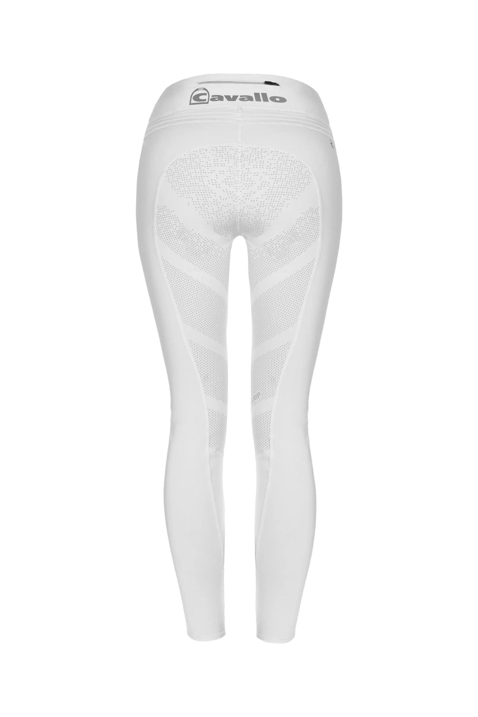 CAVALLIN Women´s Fullgrip Competition Riding Tights White 18