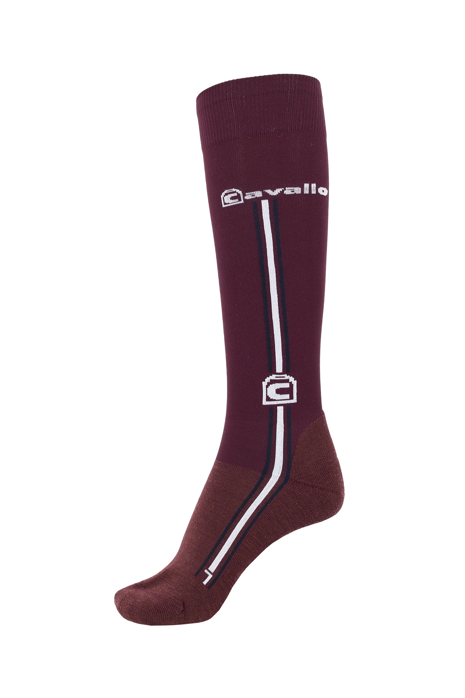 CAVALSAMY X Unisex Socks Wine Red 6,5