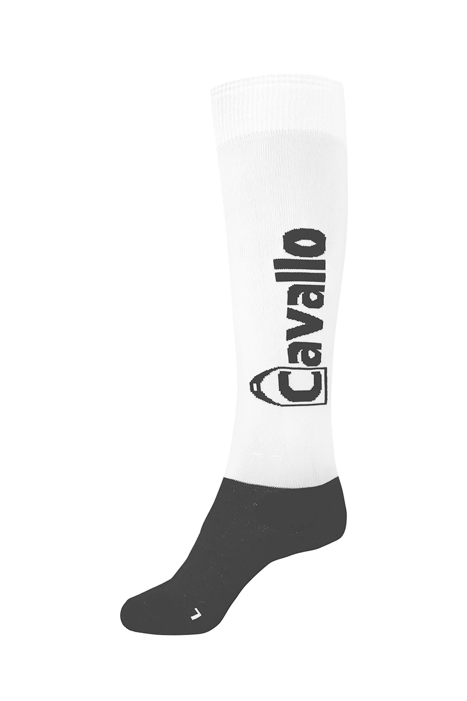 CAVALSIMO Riding Socks White/Black 3
