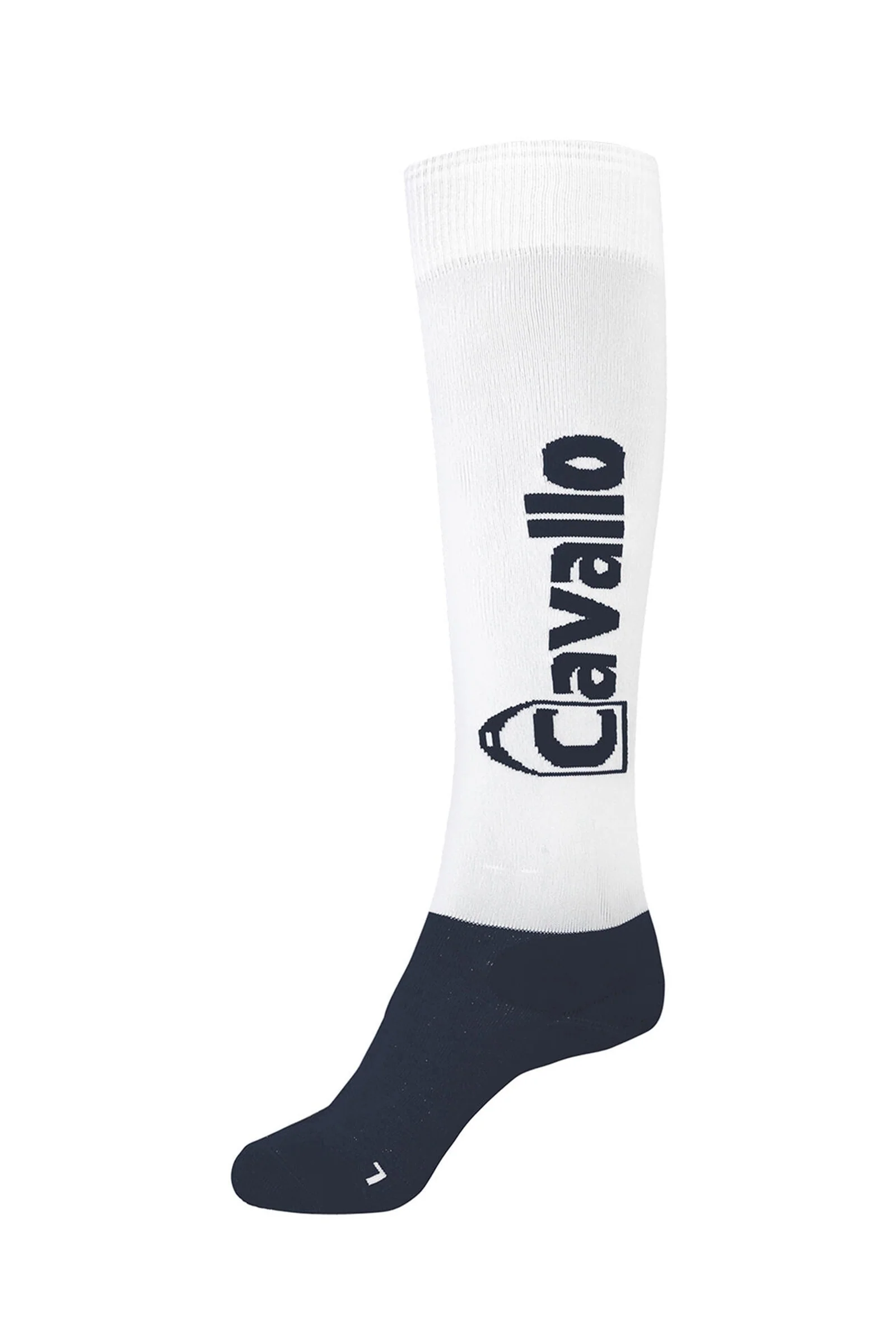 CAVALSIMO Riding Socks White/Dark Blue 32