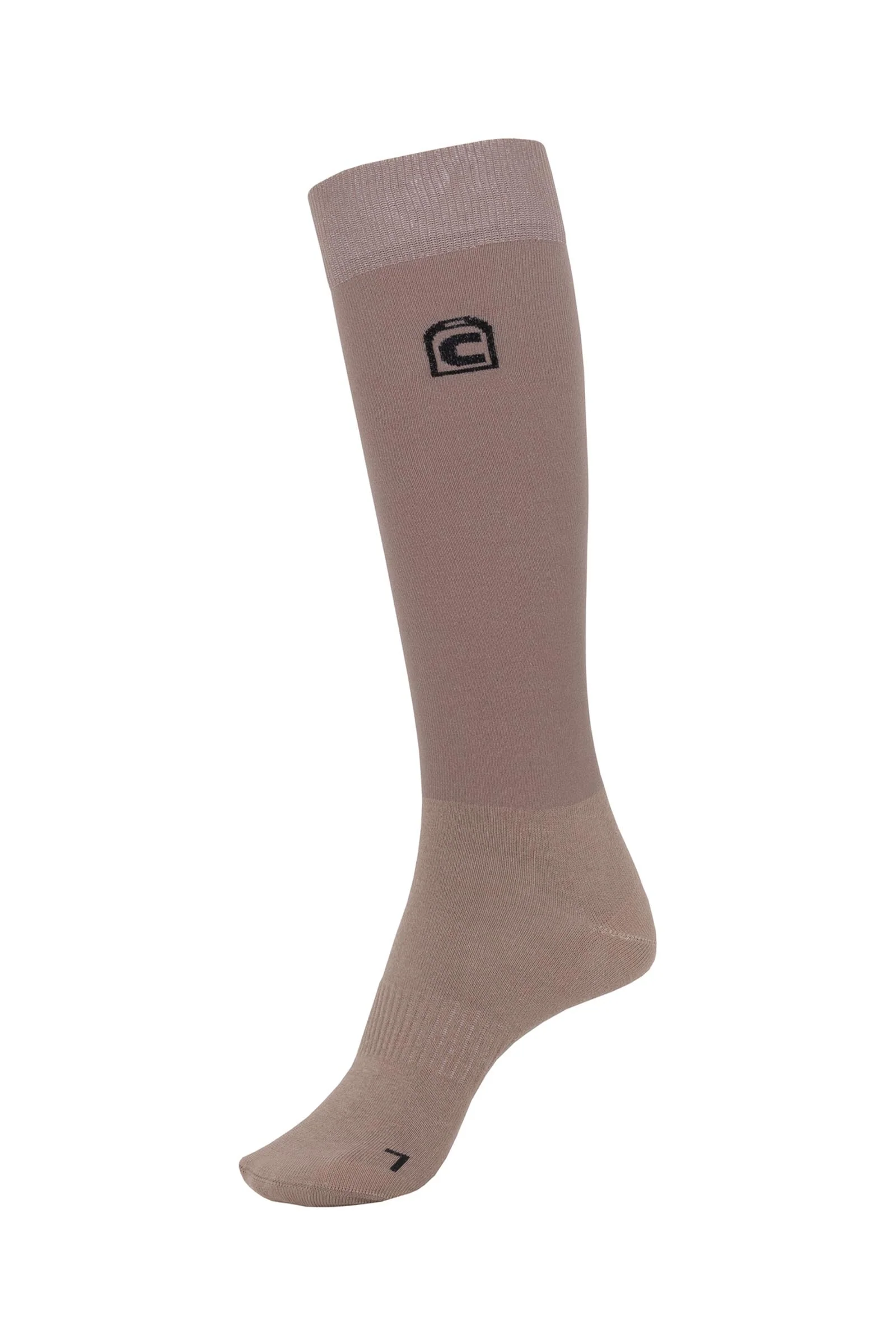 CAVALSVEA Riding Socks Mocha Latte 6-8