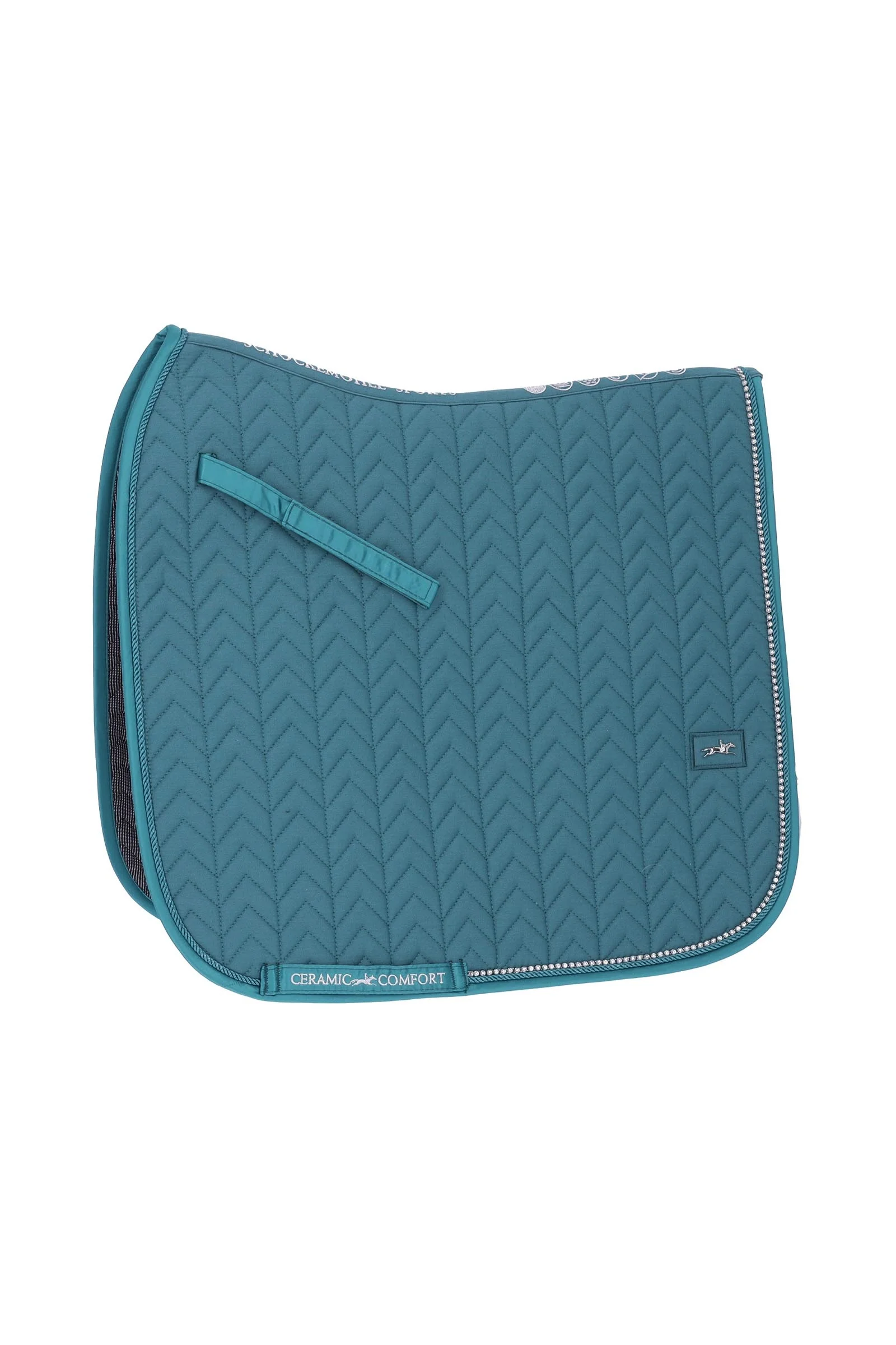 Ceramica D Style Dressage Saddle Pad Colonial Blue F