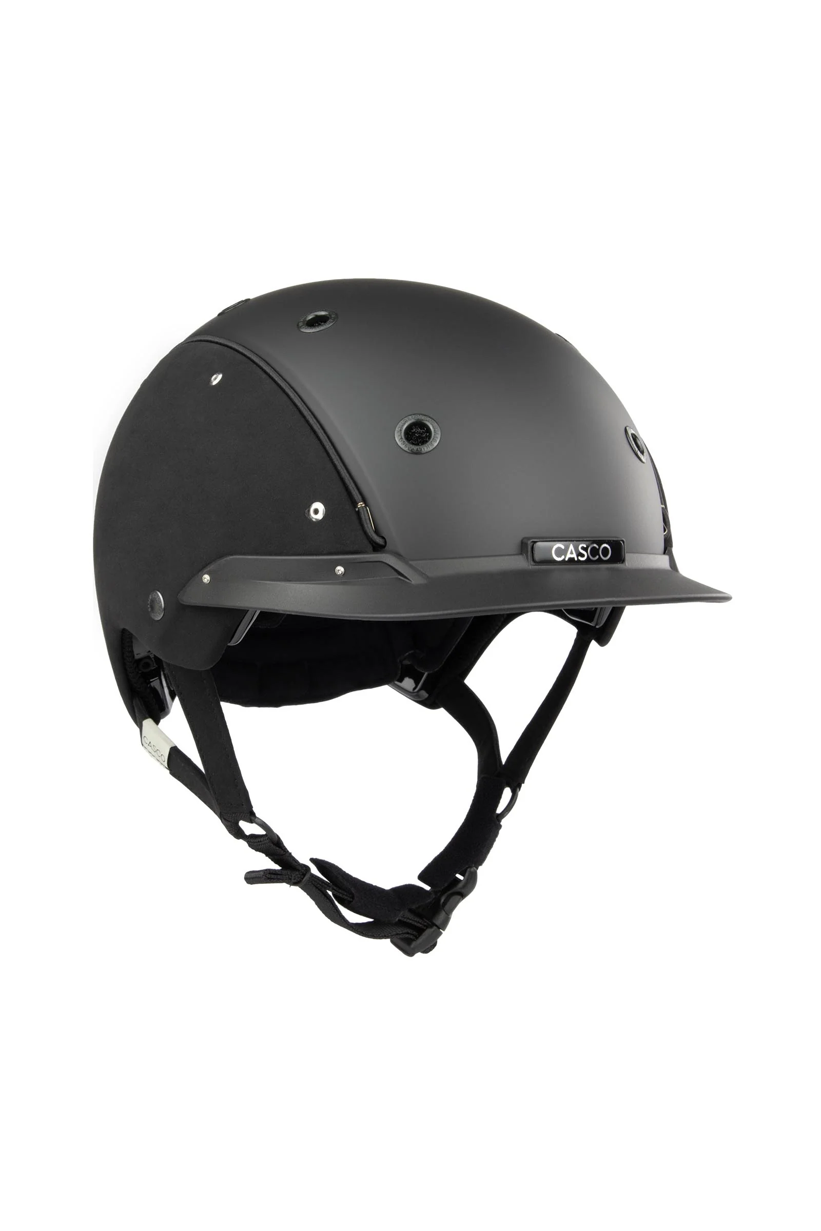 Champ Embellis Riding Helmet Black Velour 52-56