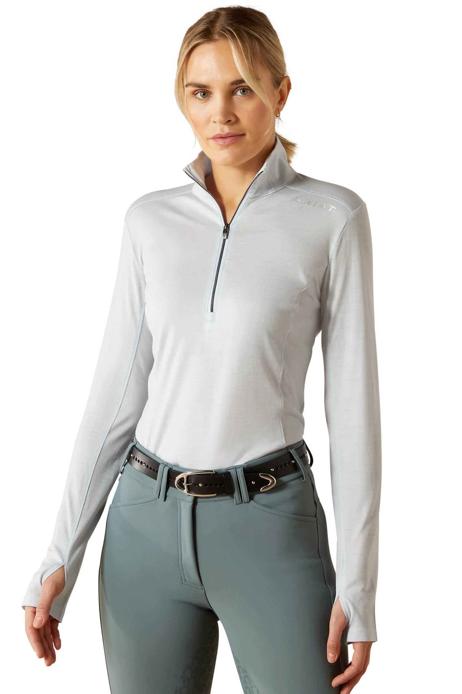 Cheviot Women´s 1/4 Zip Baselayer Shirt Skyway L