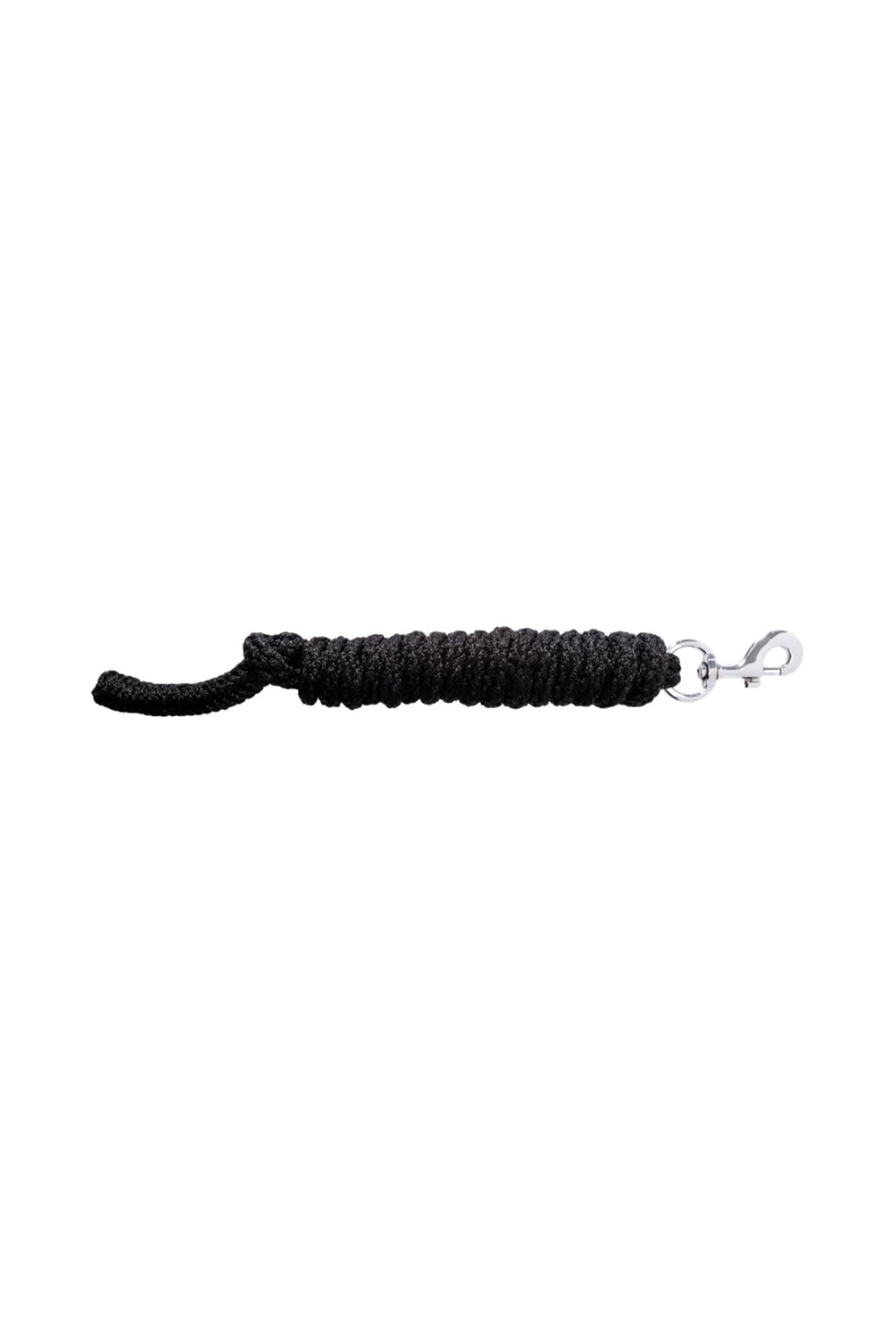 Classic Lead Rope With Carabiner Black One Size