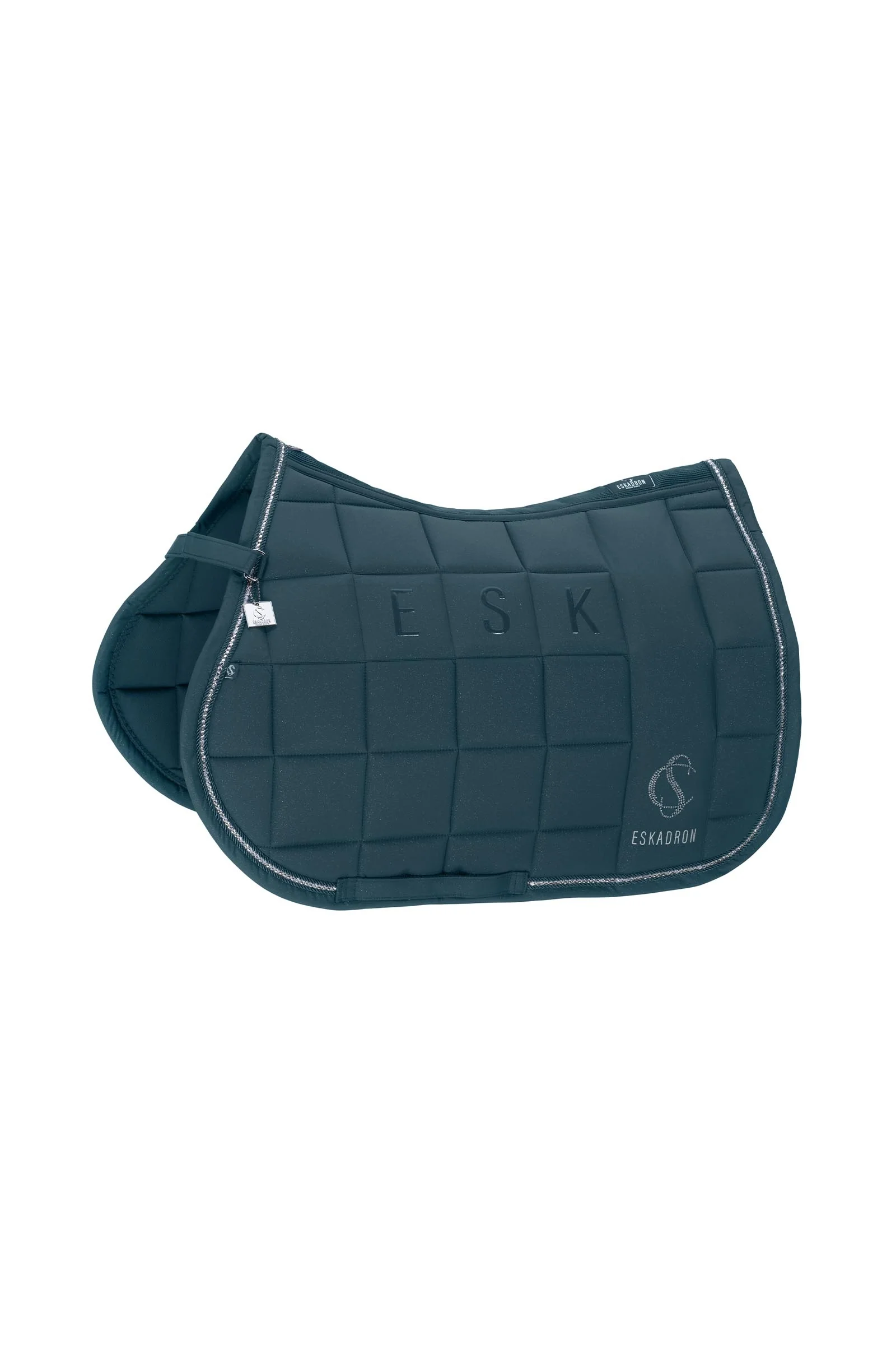 Classic Sport SS26 Big Square Sparkle All Purpose Saddle Pad Ocean F