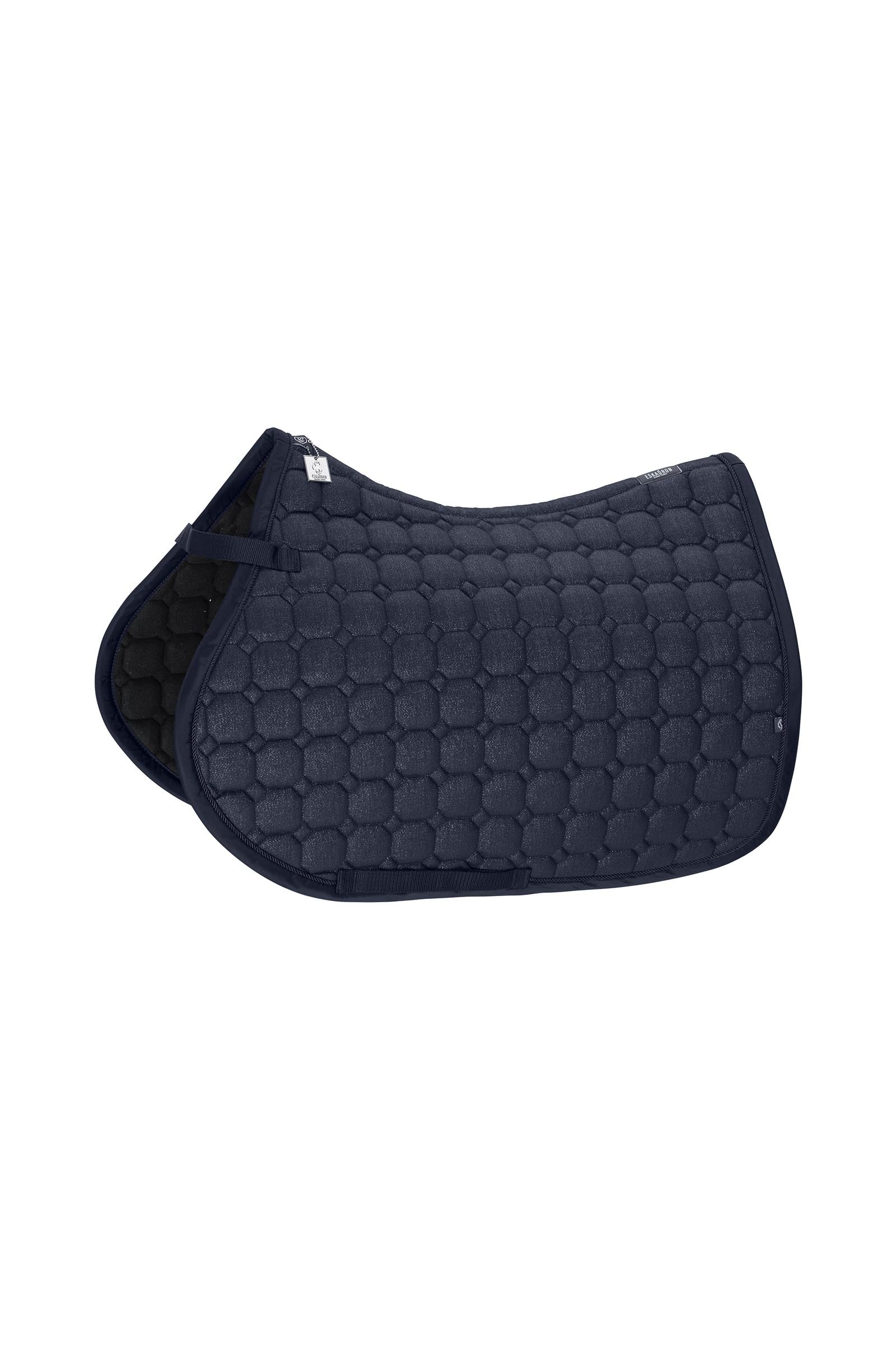 Classic Sport SS26 Cotton Glitter All Purpose Saddle Pad Navy F
