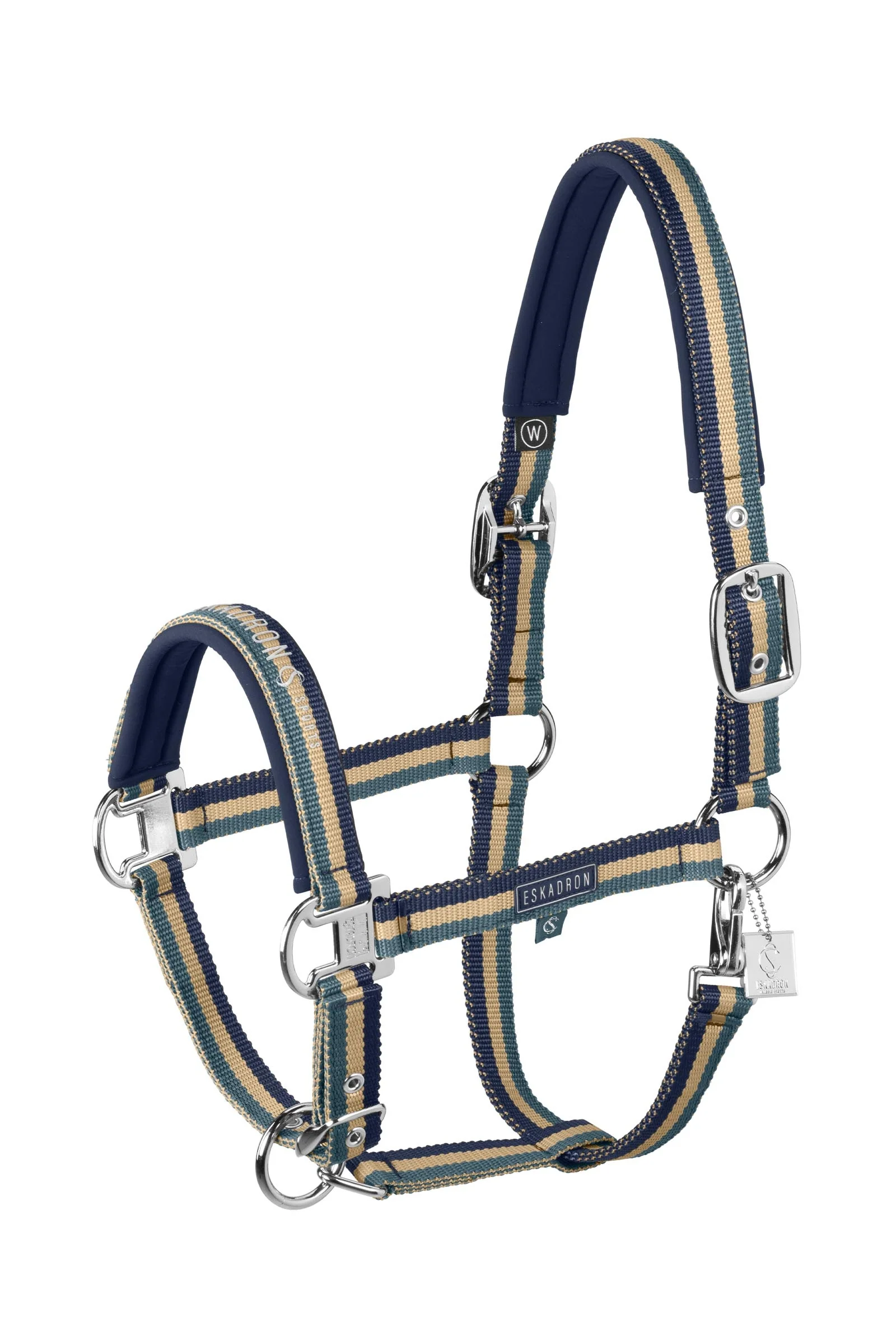 Classic Sport SS26 Double Pin Headcollar Ocean/Sierra/Navy F
