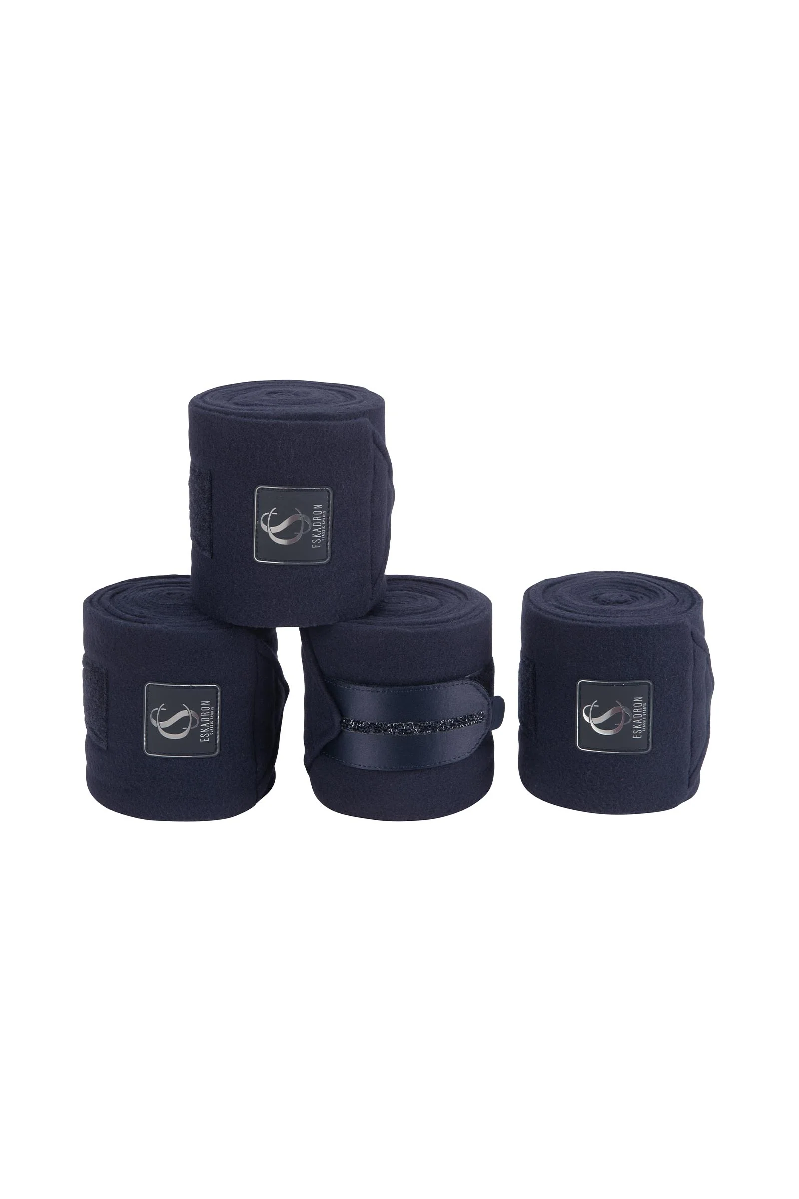 Classic Sport SS26 Fleece Jewel Bandages (Set of 4) Navy F