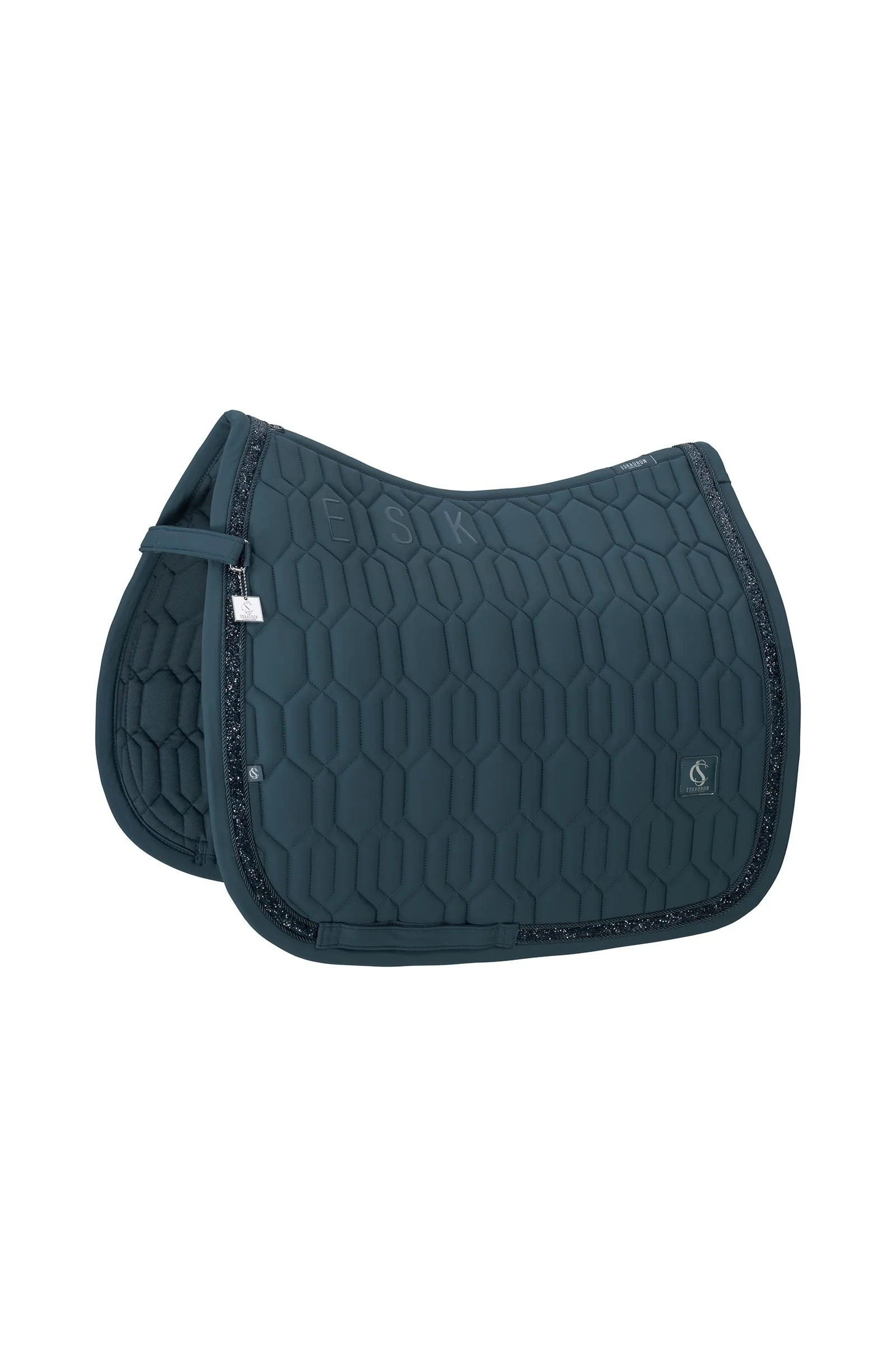 Classic Sport SS26 Softshell Jewel Dressage Saddle Pad Ocean P