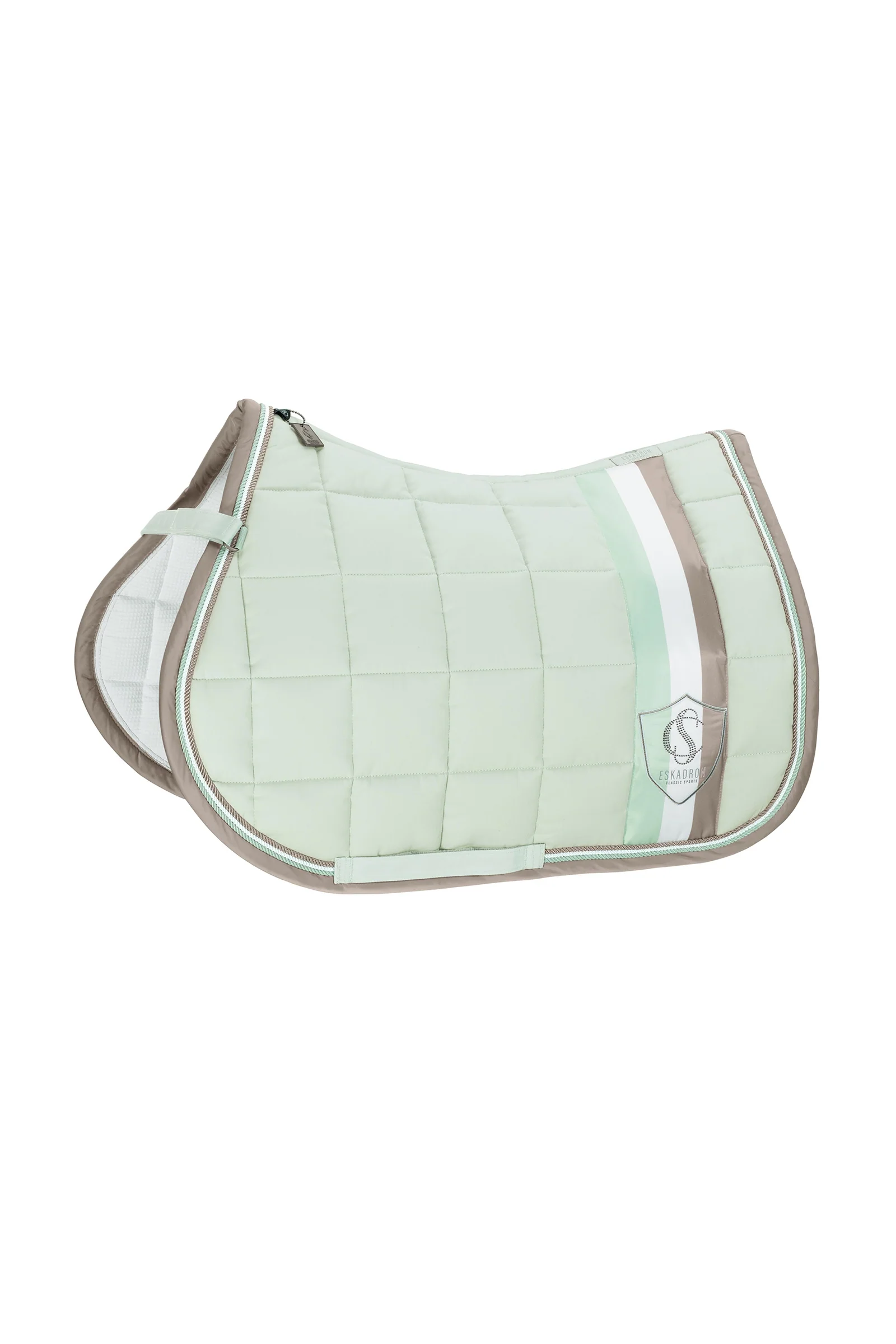 Classic Sports Jumping Saddle Cloth Big Square Cotton SS24 Powder green F