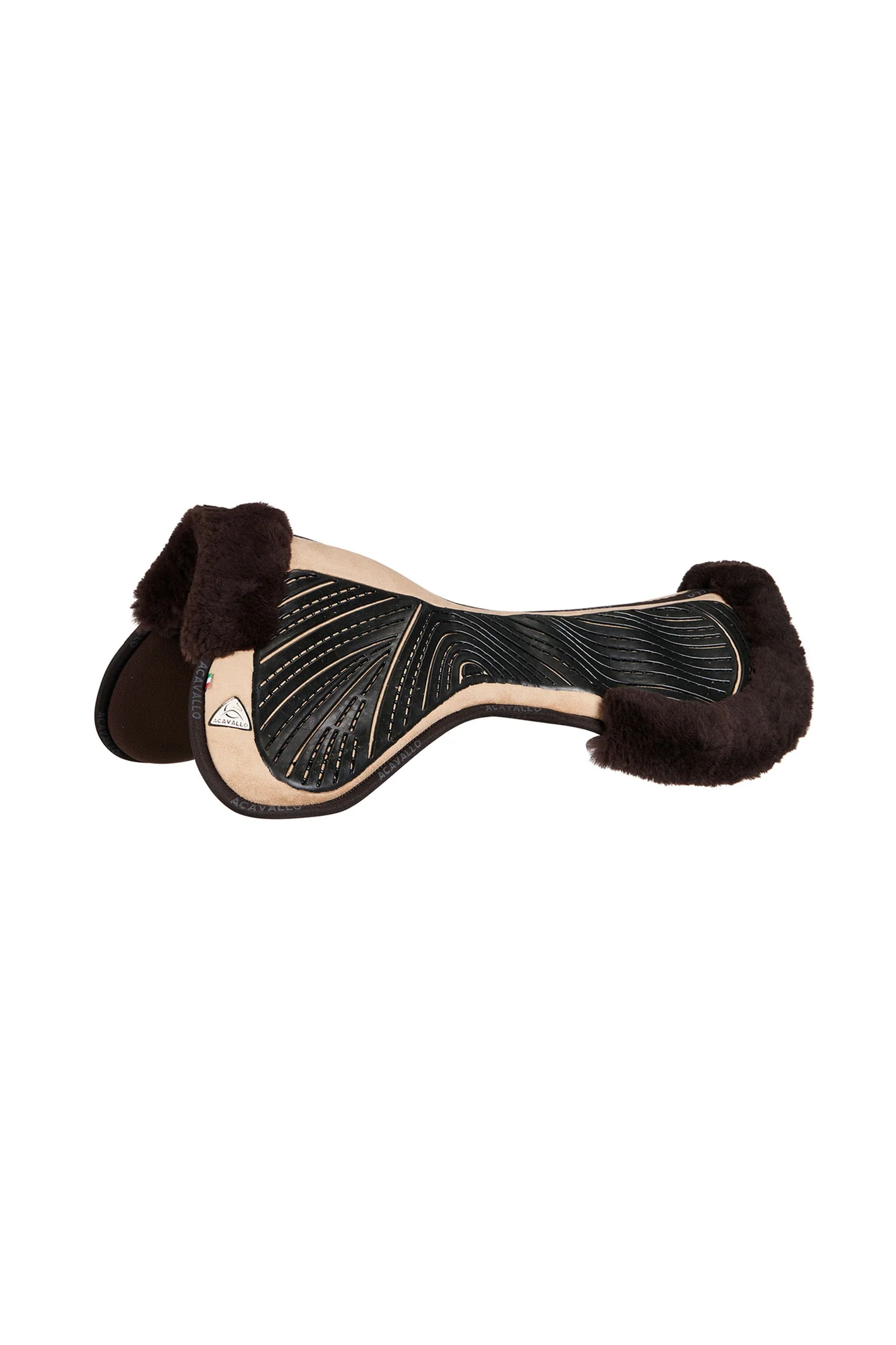 Close Contact Gel & Memory Foam Half Pad with Sheepskin LBR/CRYST One Size