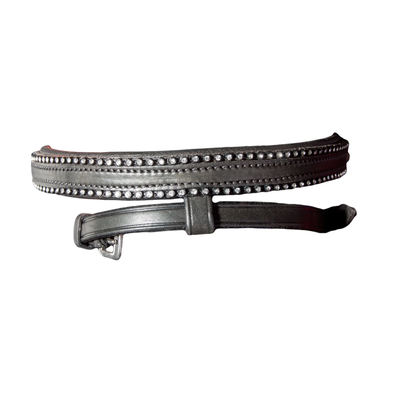 Combined noseband, small crystals BL/CRYST Icelandic Horse