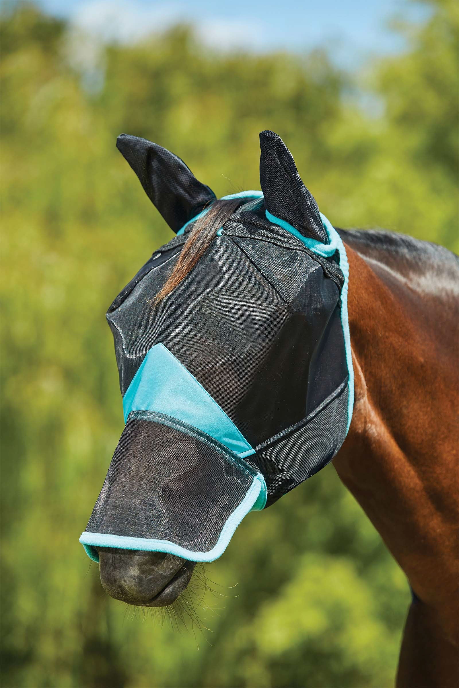 Comfitec Deluxe Fine Mesh Mask with Ears & Nose BL/VECT SHP